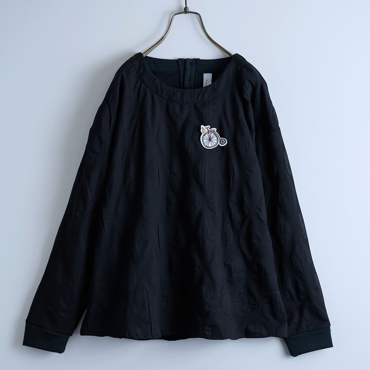 Emago 塩縮ドットレイヤードプルオーバー