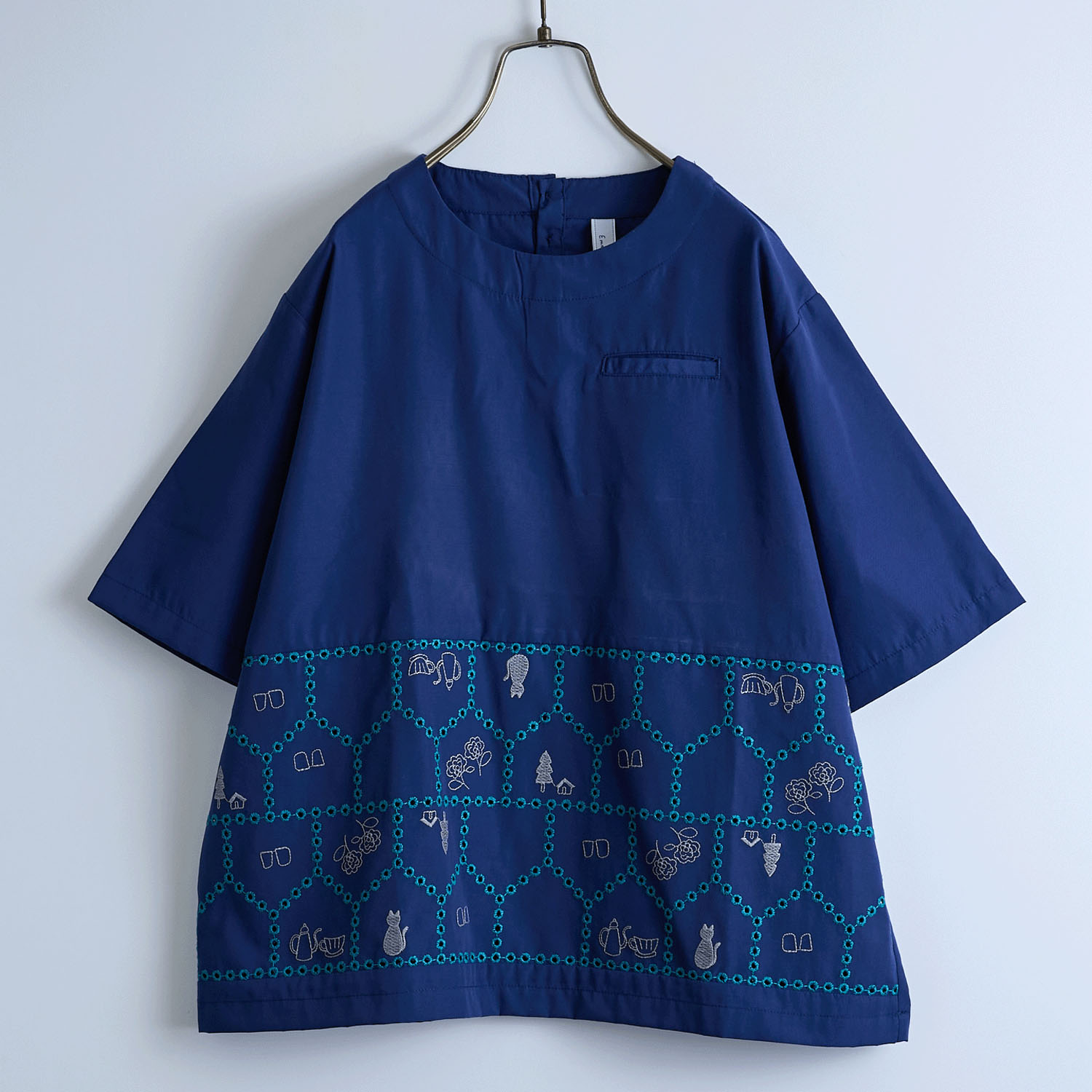 Emago おうち透かし刺繍ブラウス - 画像5