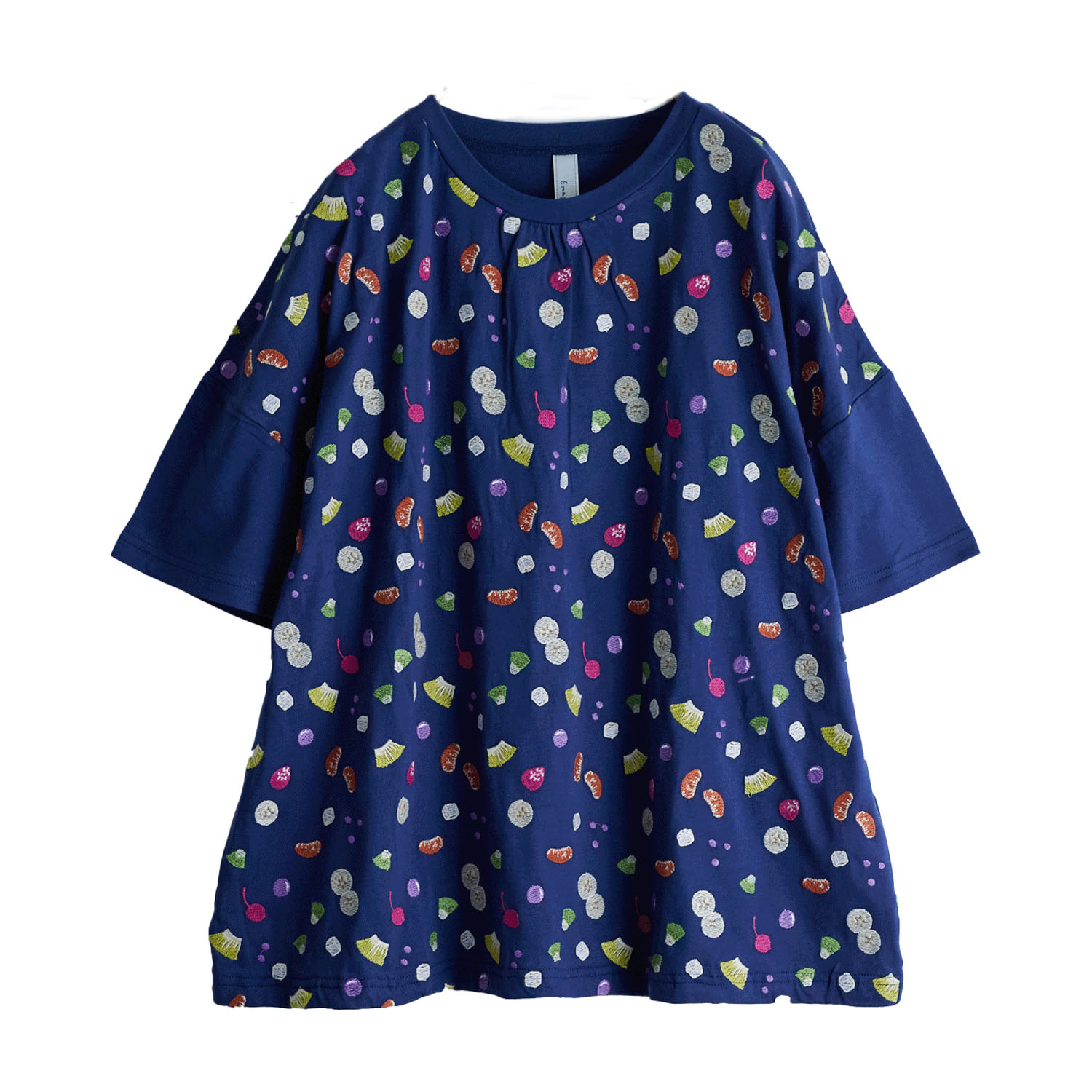 Emago  フルーツポンチ刺繍Tシャツ - 画像3