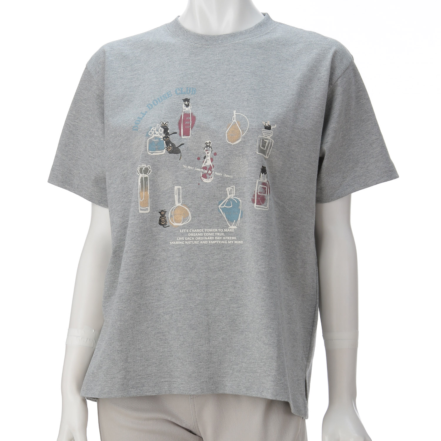 DDCLUB プリントTネコ香水 - 画像3