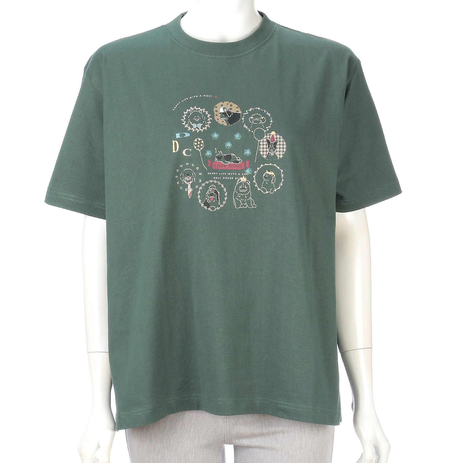 【ETONET限定】DDCLUB  ワイドT DОG WORLD - 画像5