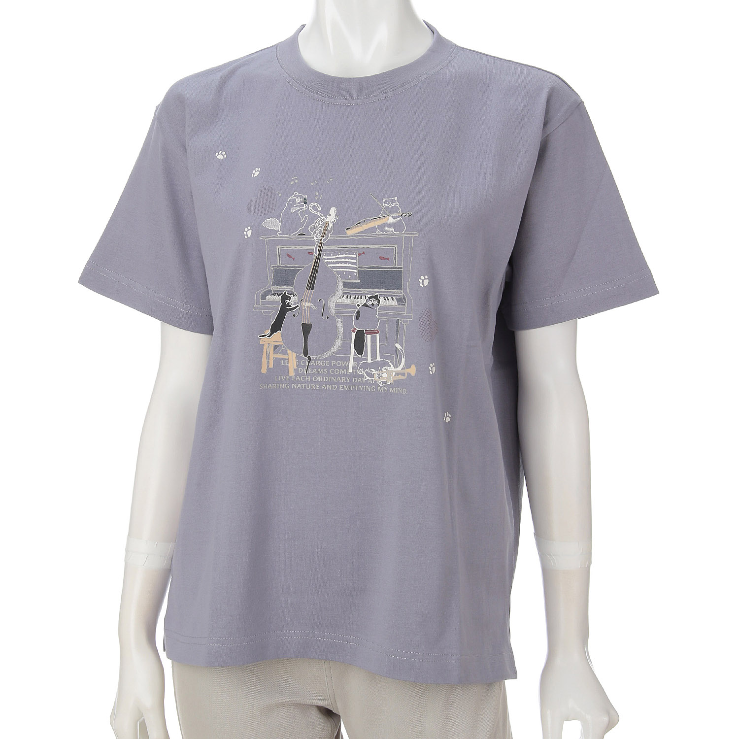 【ETONET限定】DDCLUB  プリントTネコピアノ - 画像10