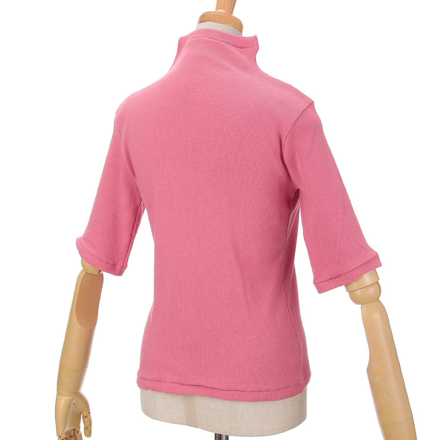 マゼンタT／Cテレコ5分袖 - 画像14