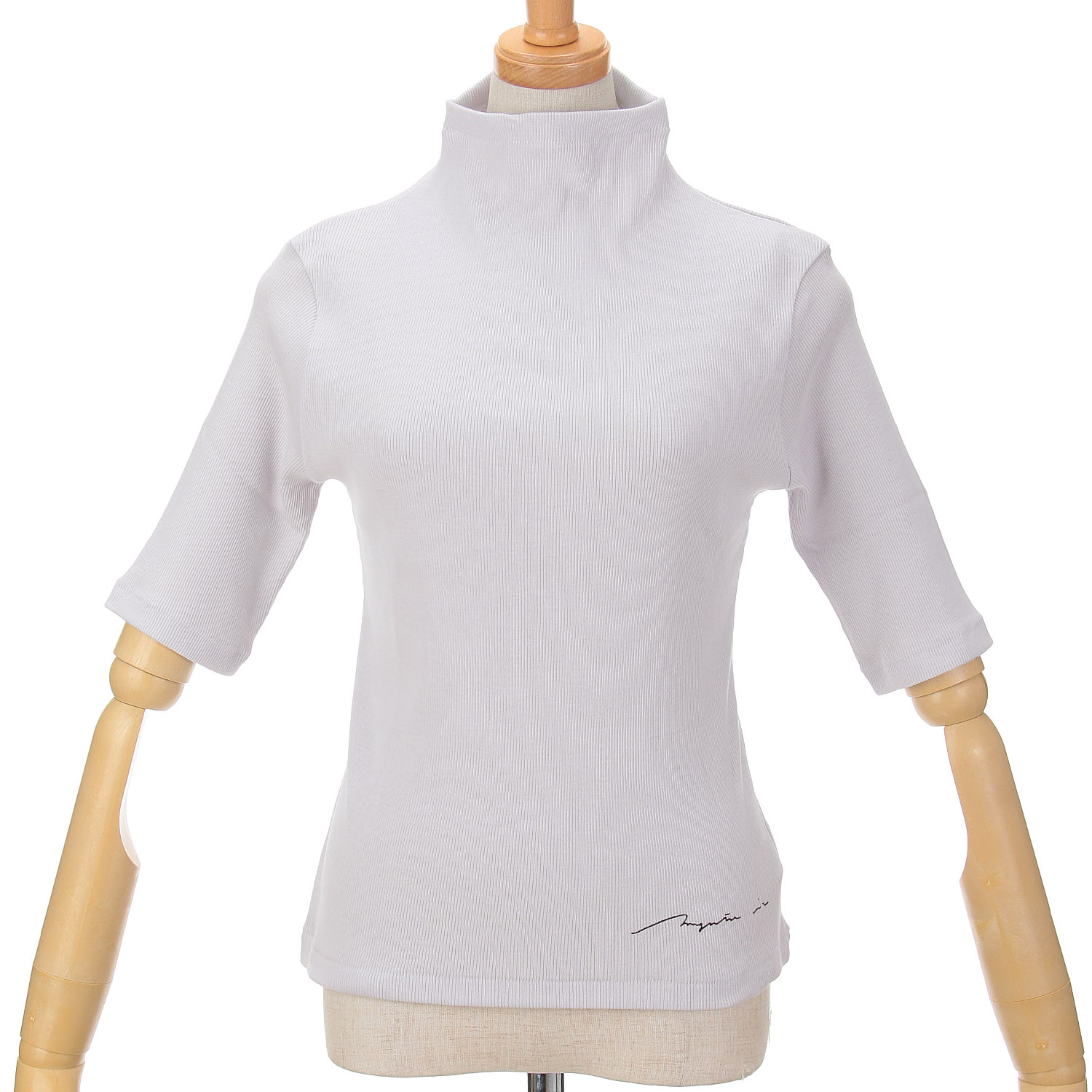 マゼンタT／Cテレコ5分袖 - 画像6