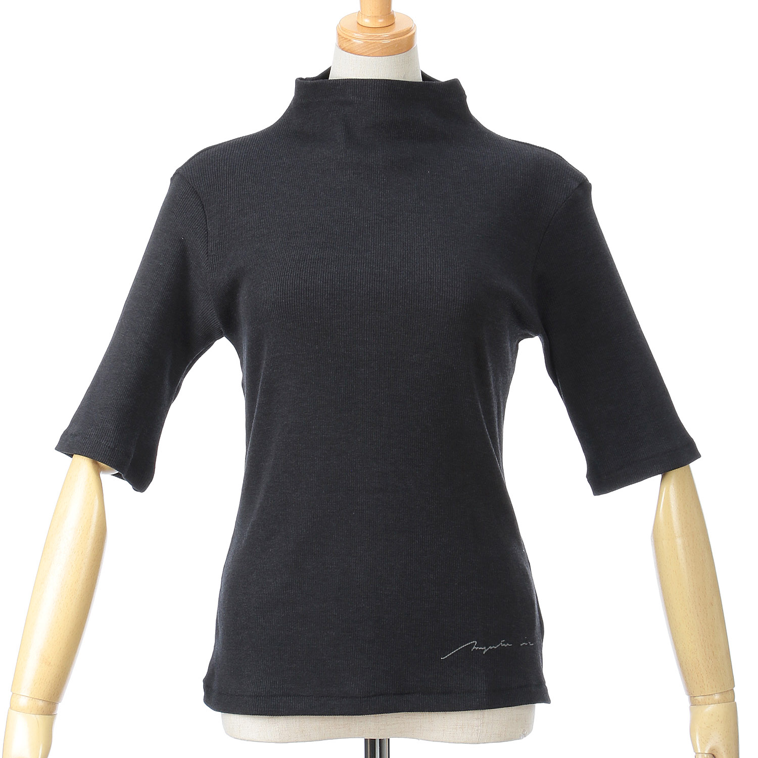 マゼンタT／Cテレコ5分袖 - 画像8