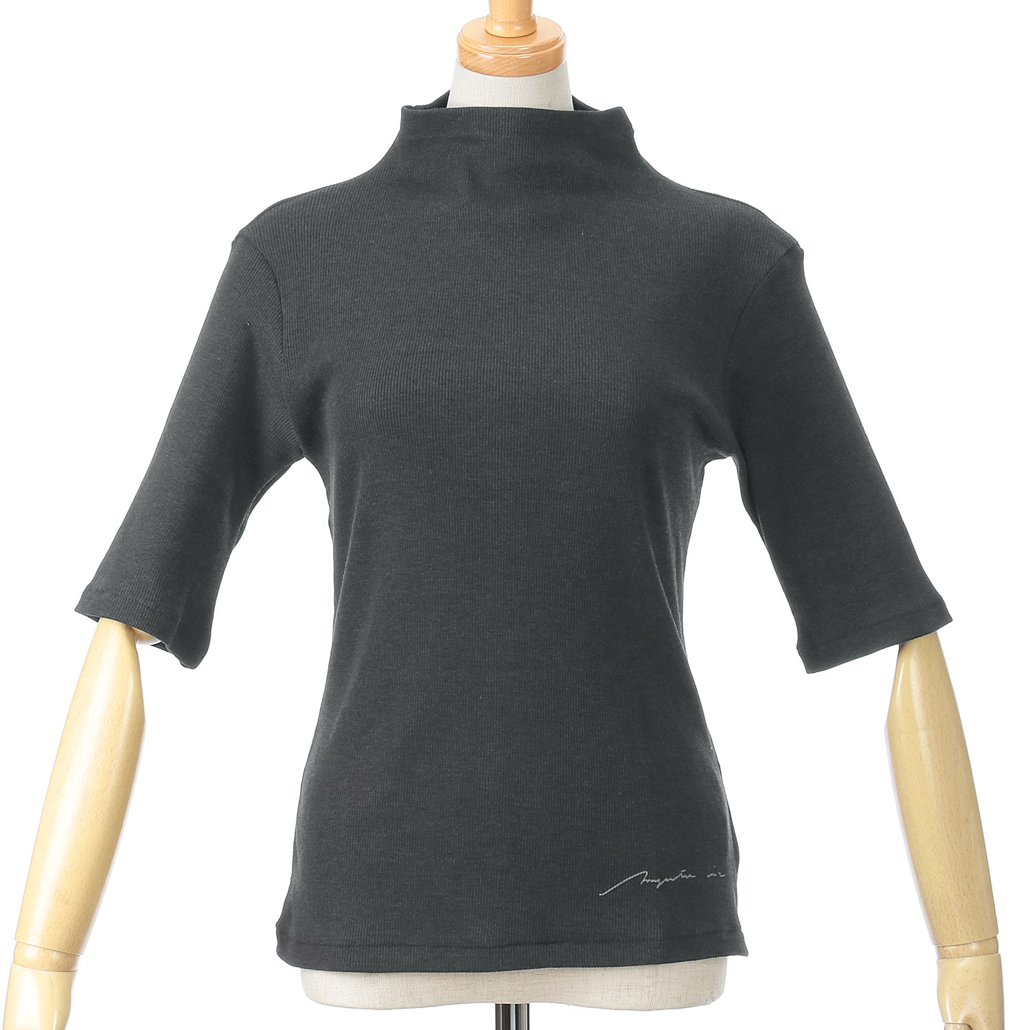 マゼンタT／Cテレコ5分袖 - 画像8