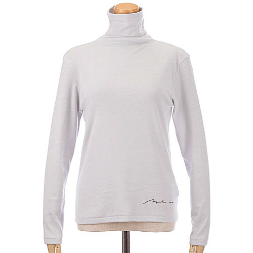 マゼンタ フライス12cmボトルネック長袖 - 画像11