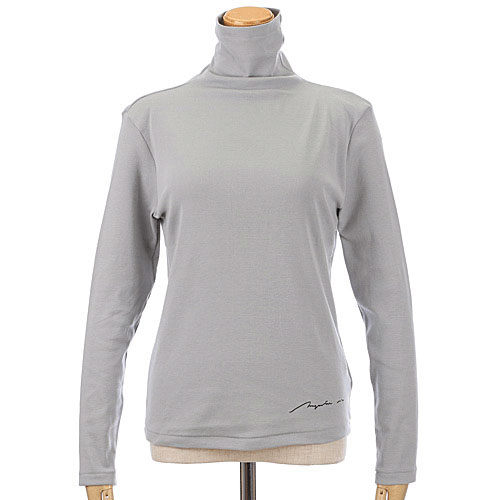 マゼンタ フライス12cmボトルネック長袖 - 画像12