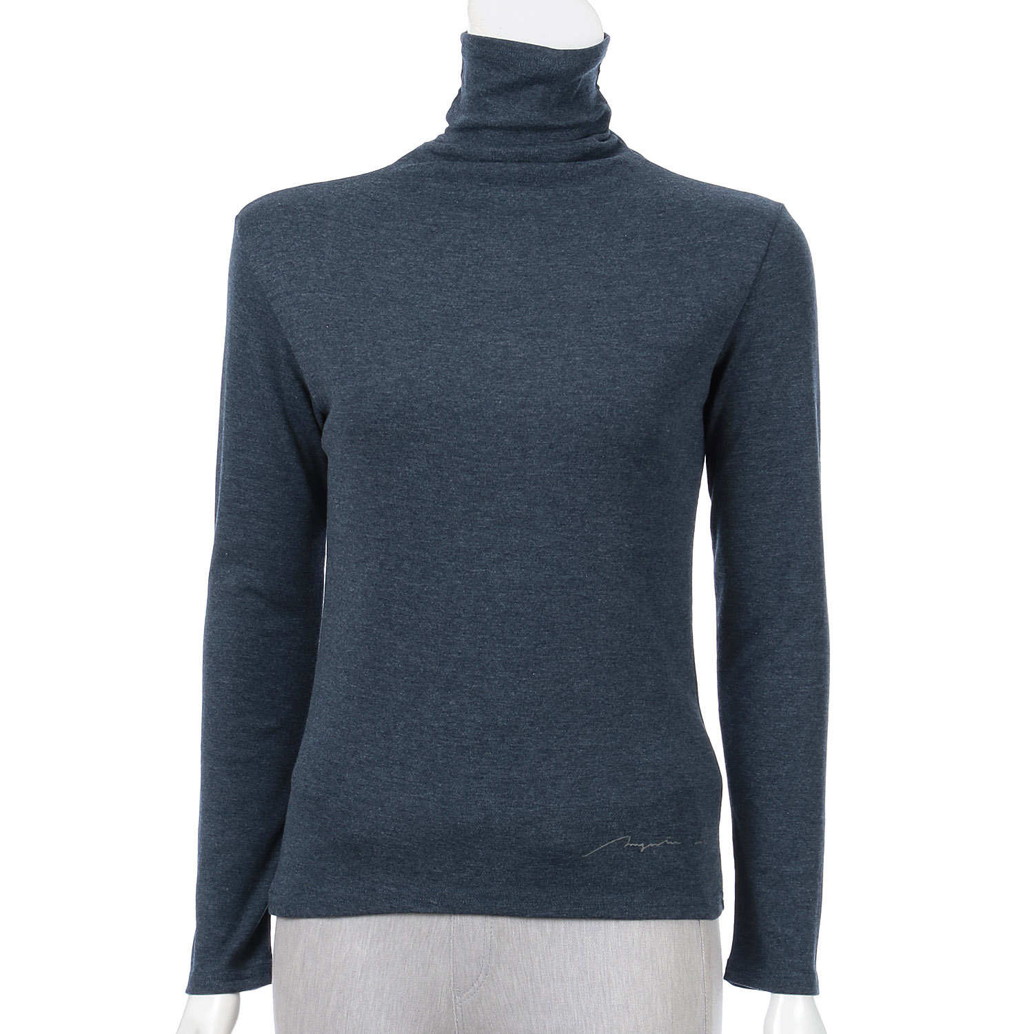 マゼンタ フライス12cmボトルネック長袖 - 画像45