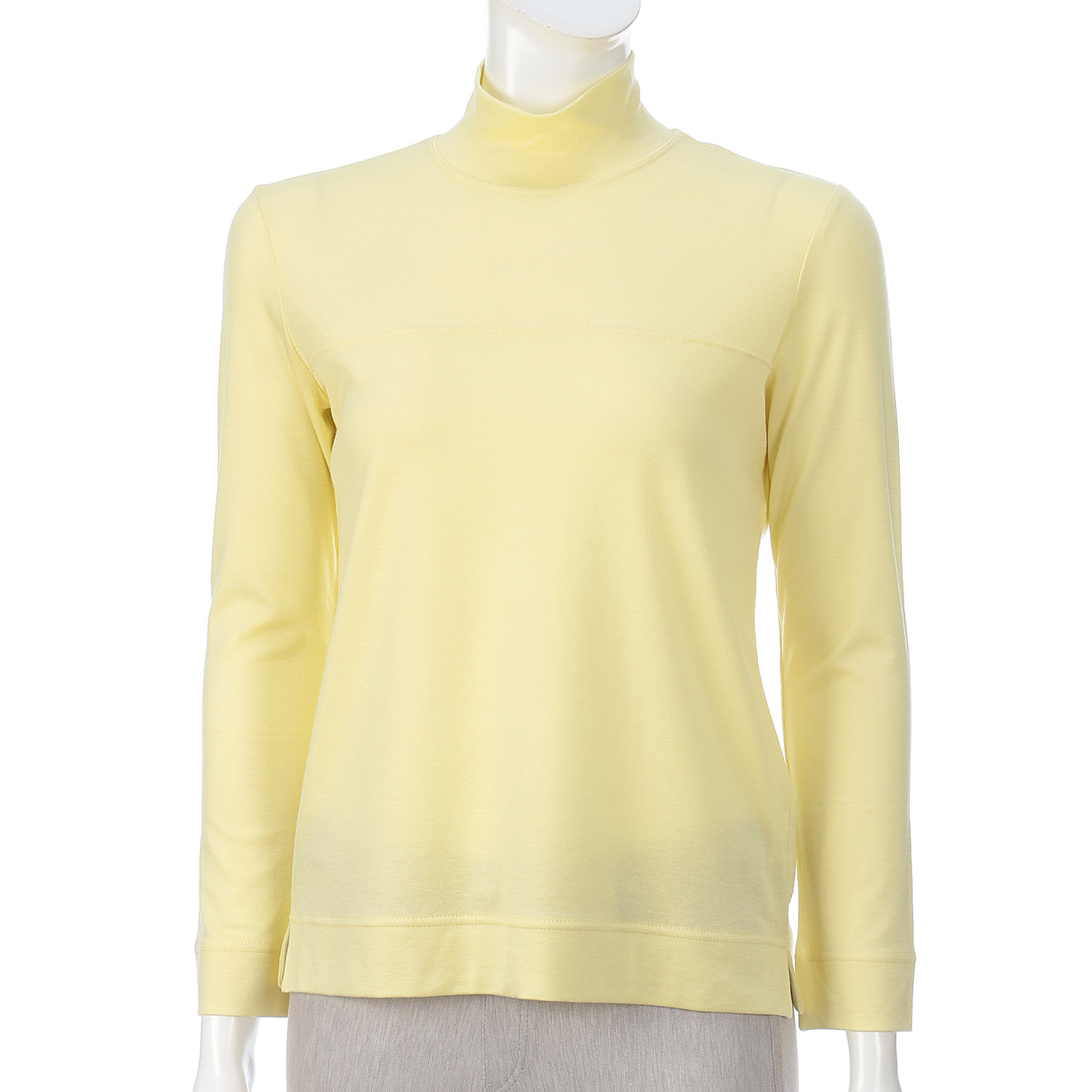 セルロース片袋胸切替ハイネック - 画像11