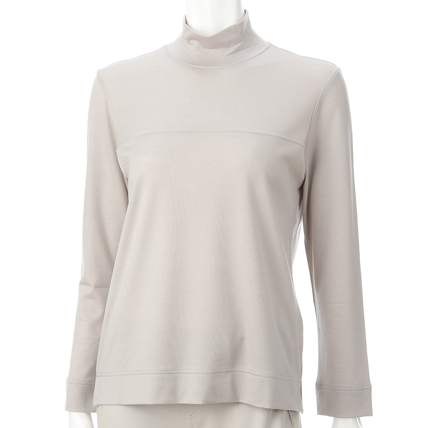 セルロース片袋胸切替ハイネック - 画像5