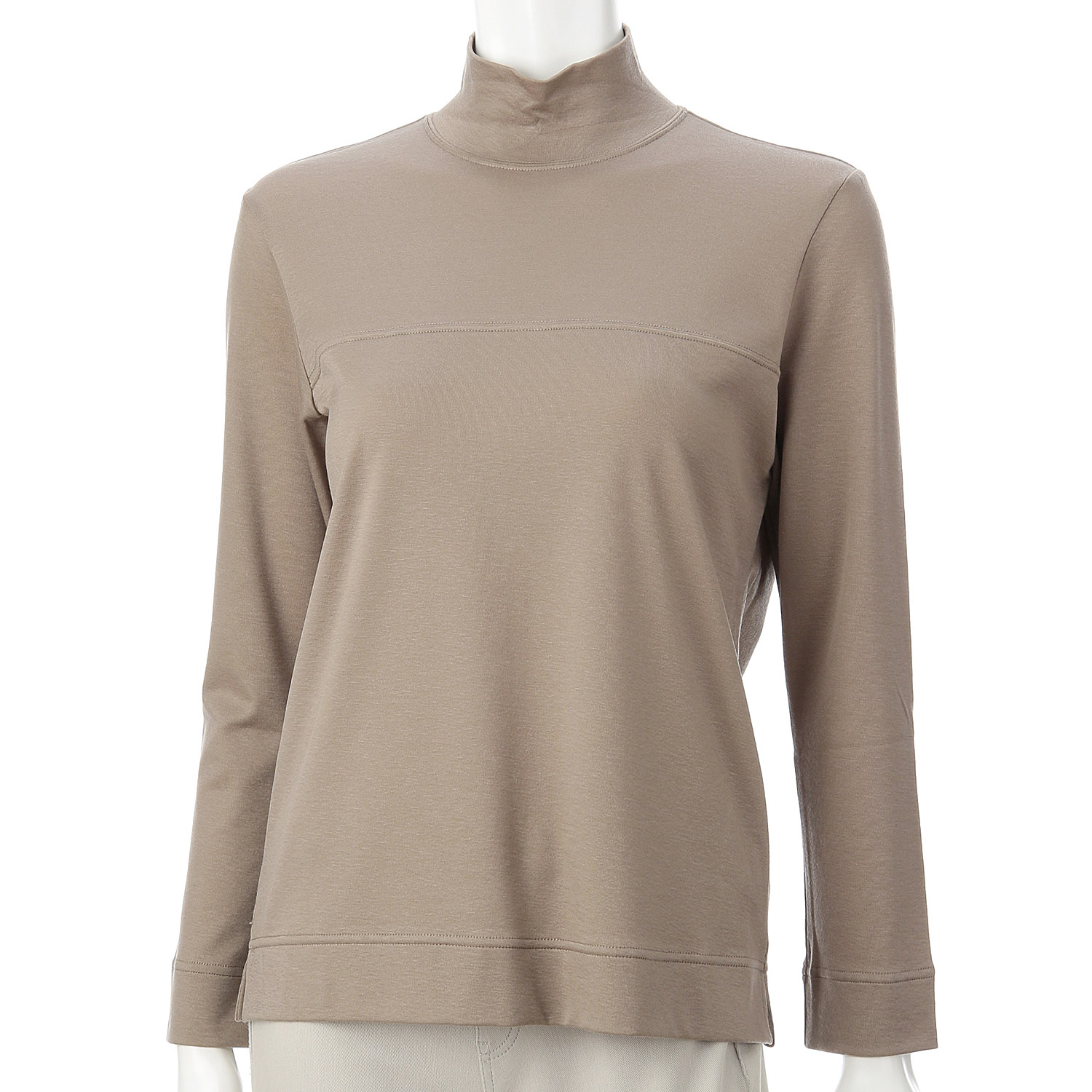 セルロース片袋胸切替ハイネック - 画像6