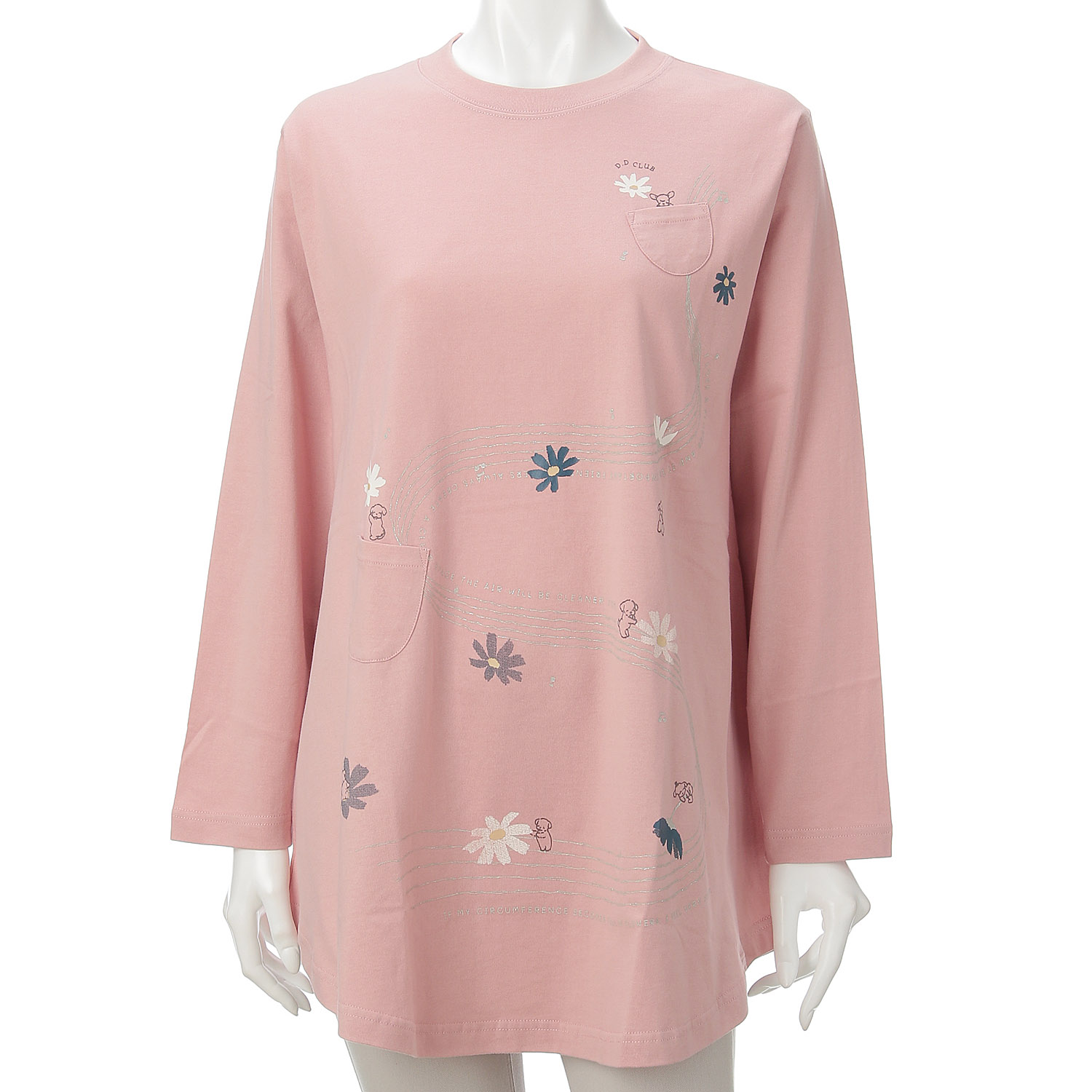 DDCLUB チュニック プードルFLOWER - 画像1