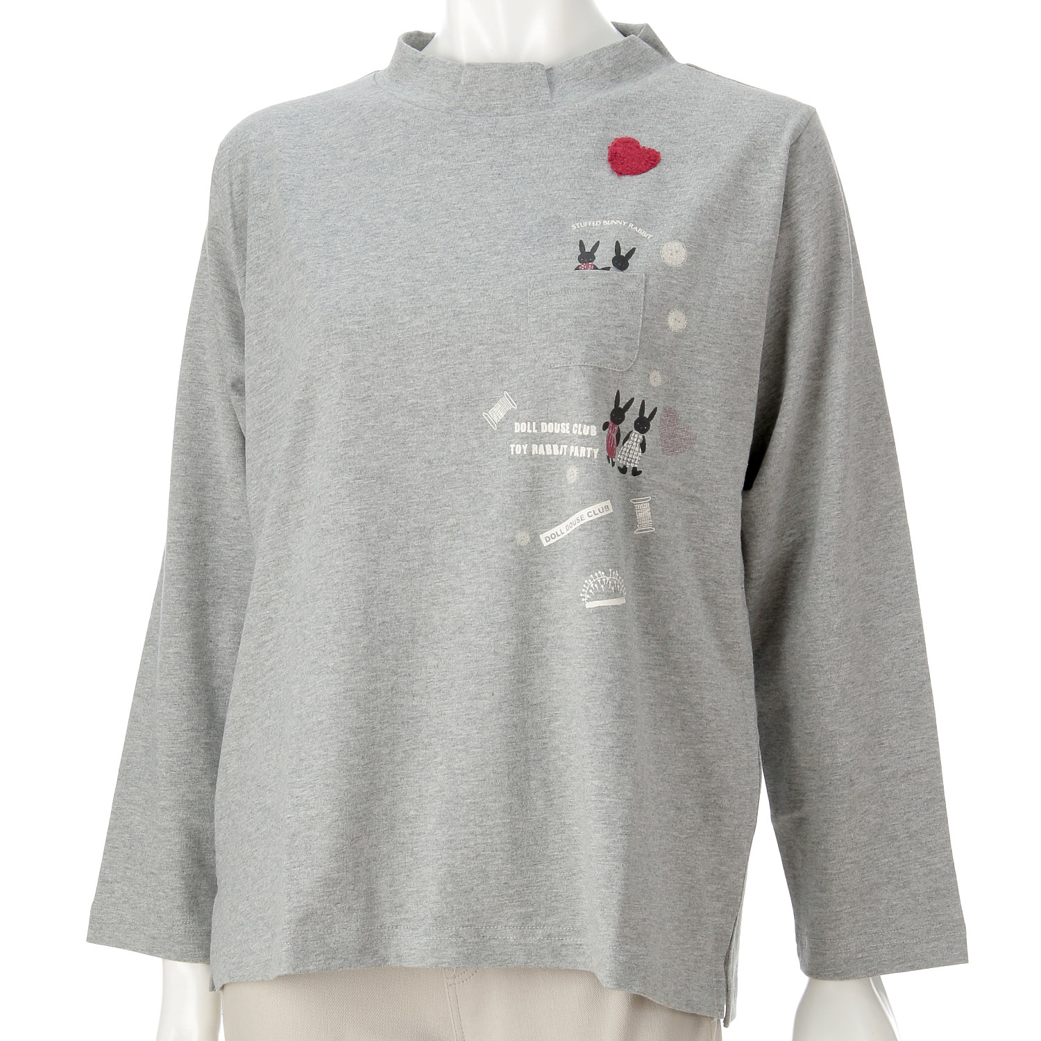 DDCLUB ハイネックTトイラビット