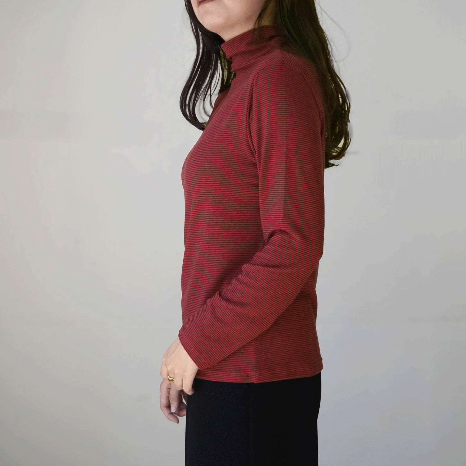 ミップガーゼボーダーカットソー - 画像12