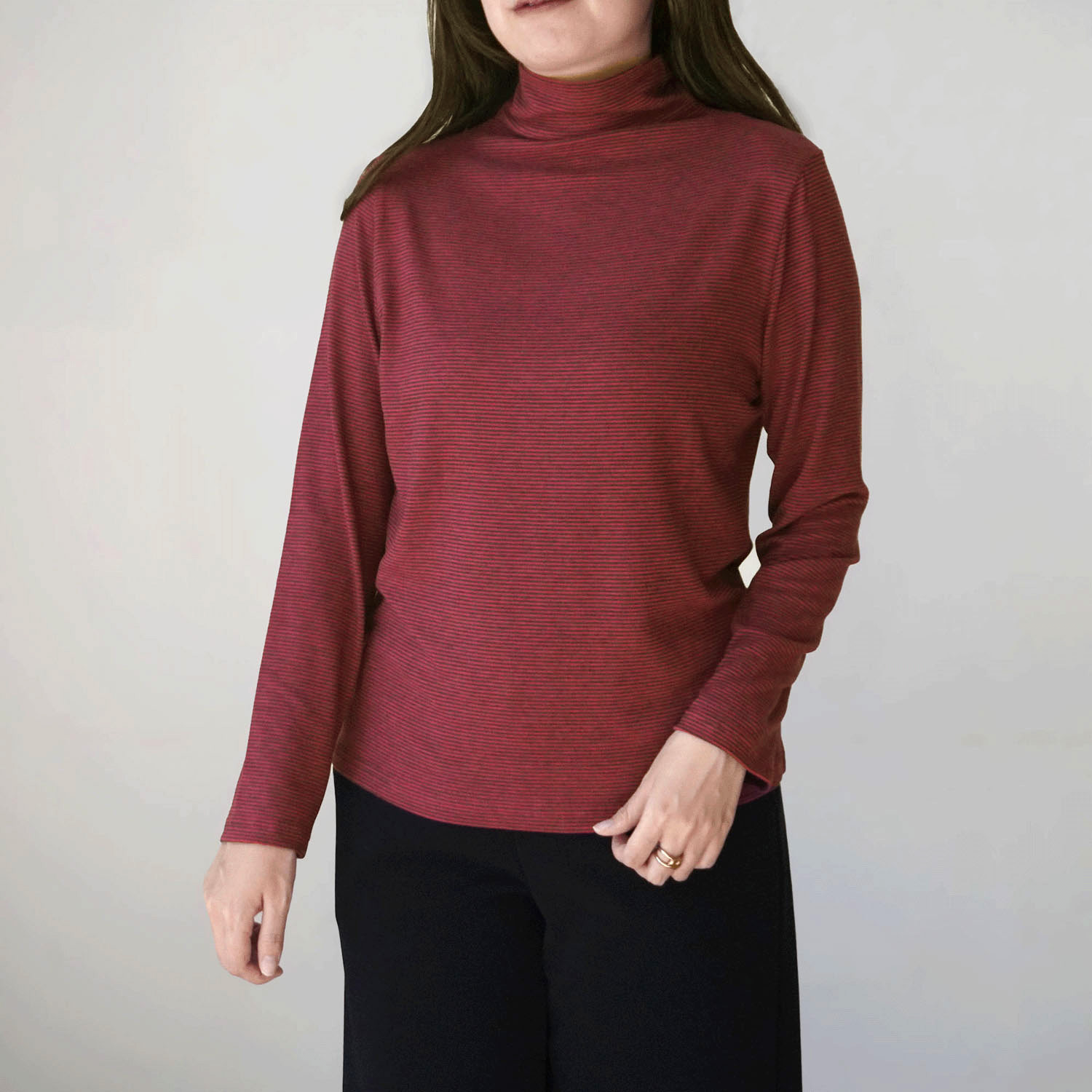 ミップガーゼボーダーカットソー - 画像7