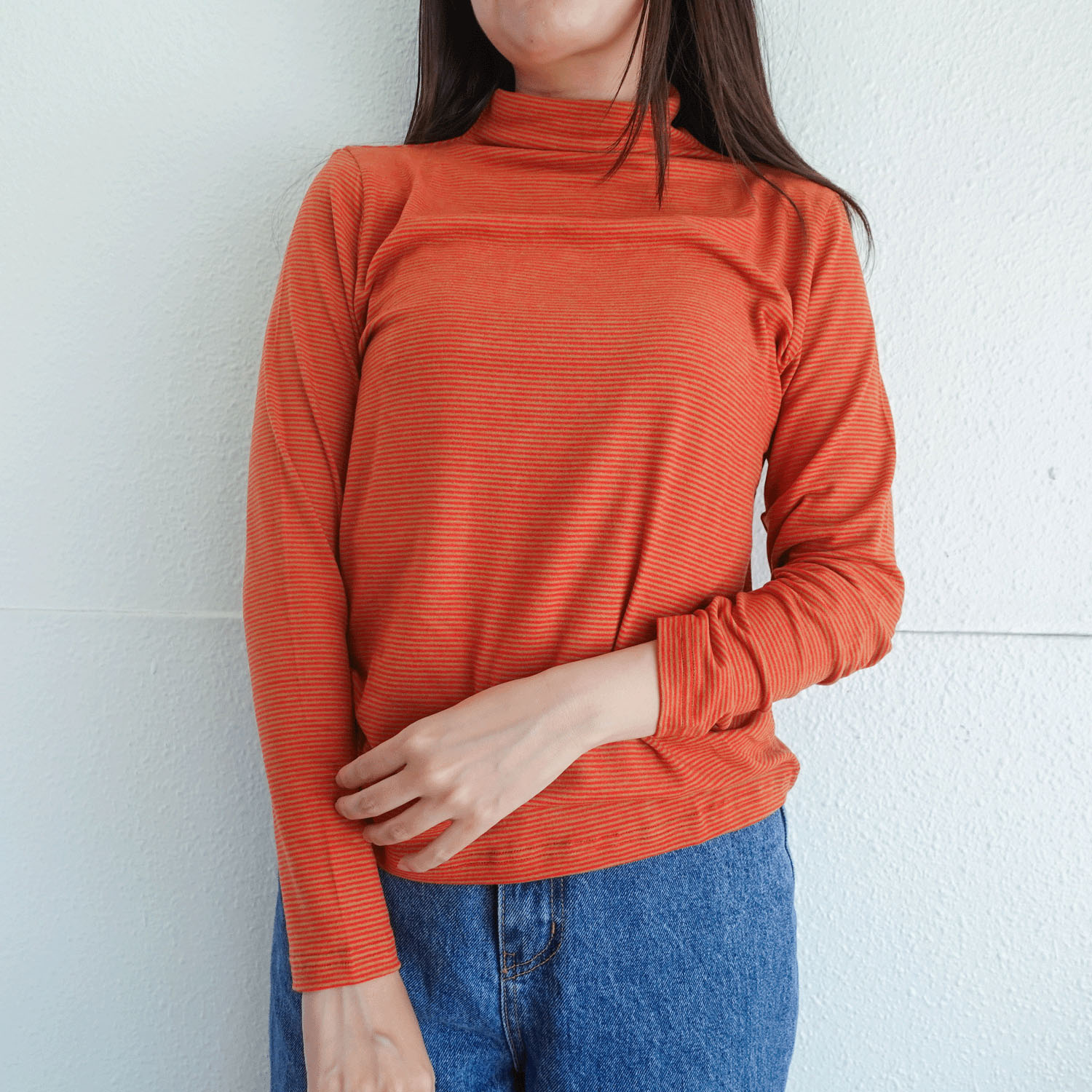 ミップガーゼボーダーカットソー - 画像1