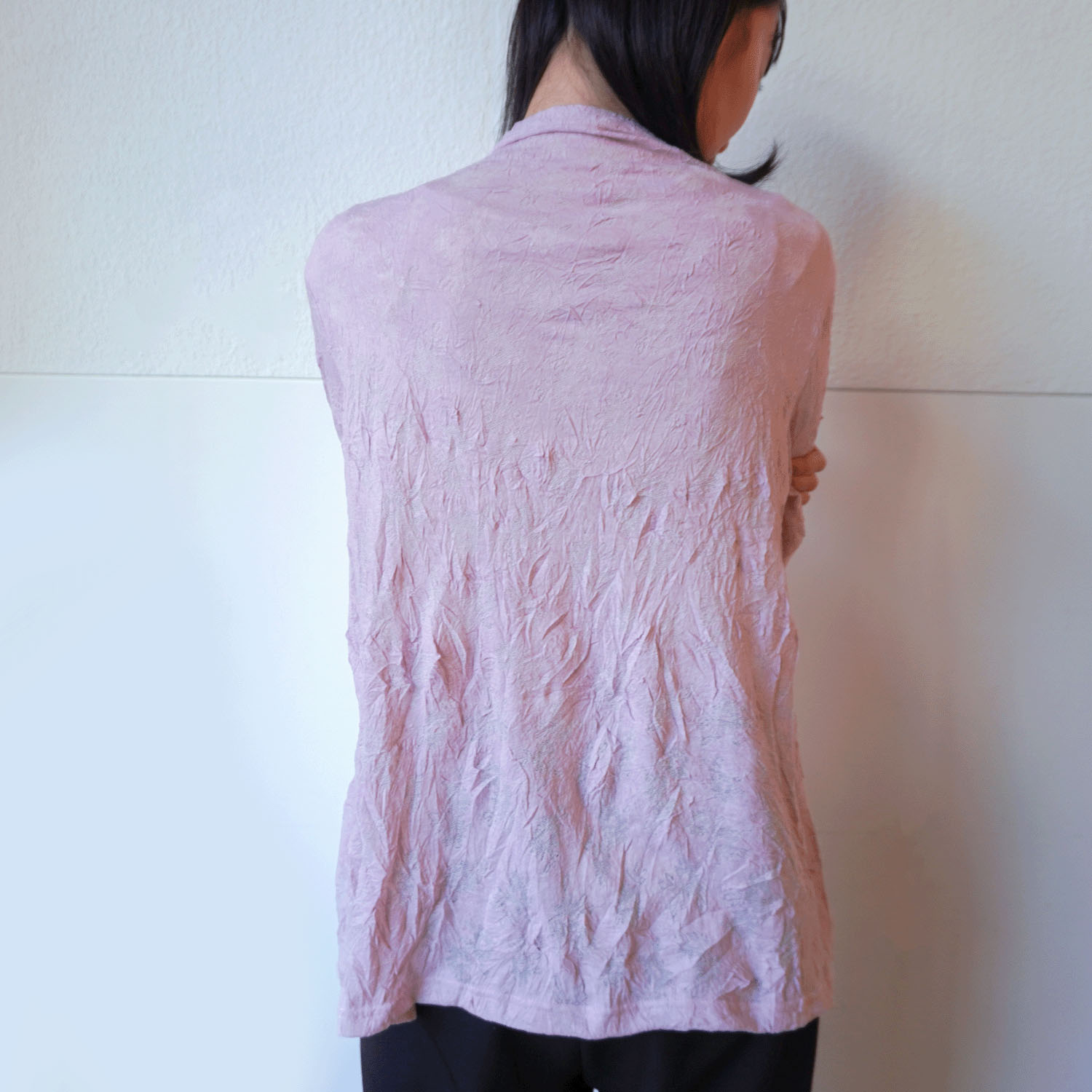 フレアーボトルネックカットソー - 画像2