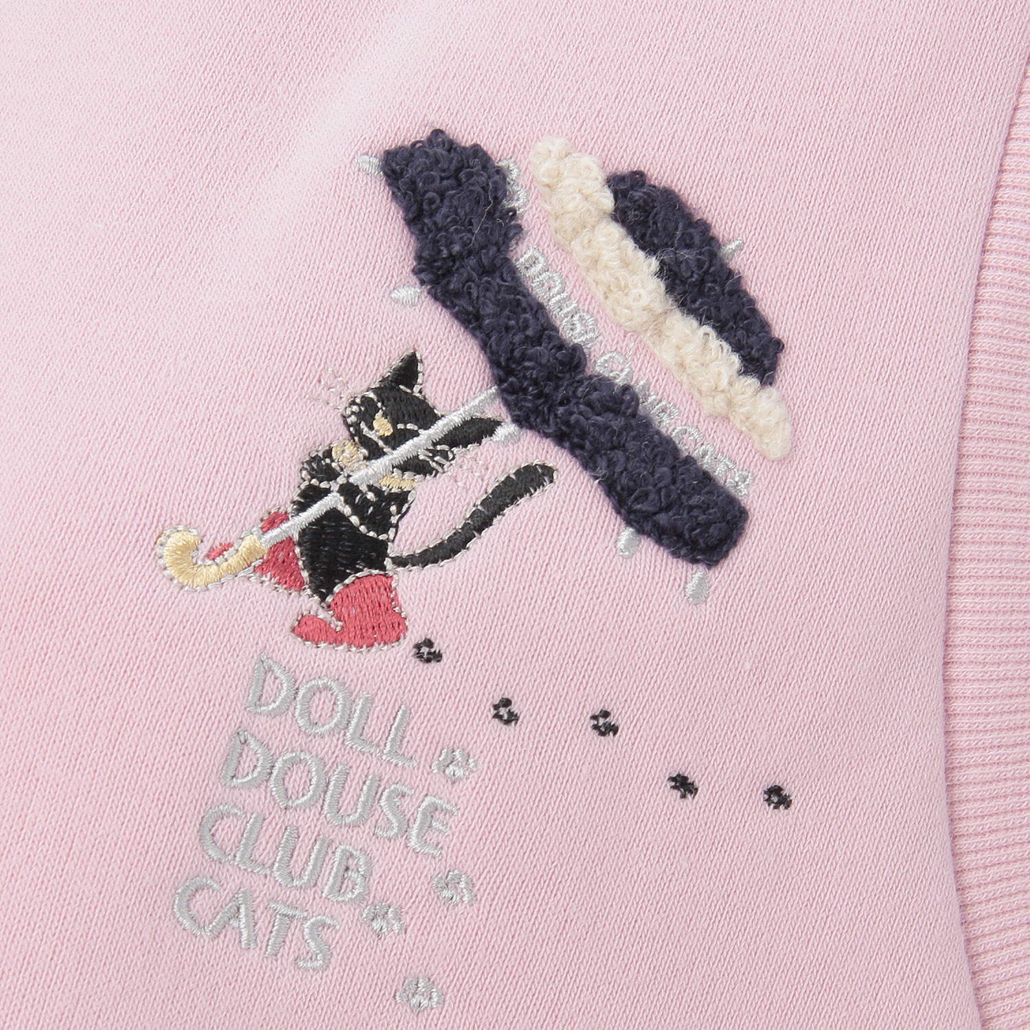 DDCLUB 裏起毛ベスト ネコアンブレラ - 画像5