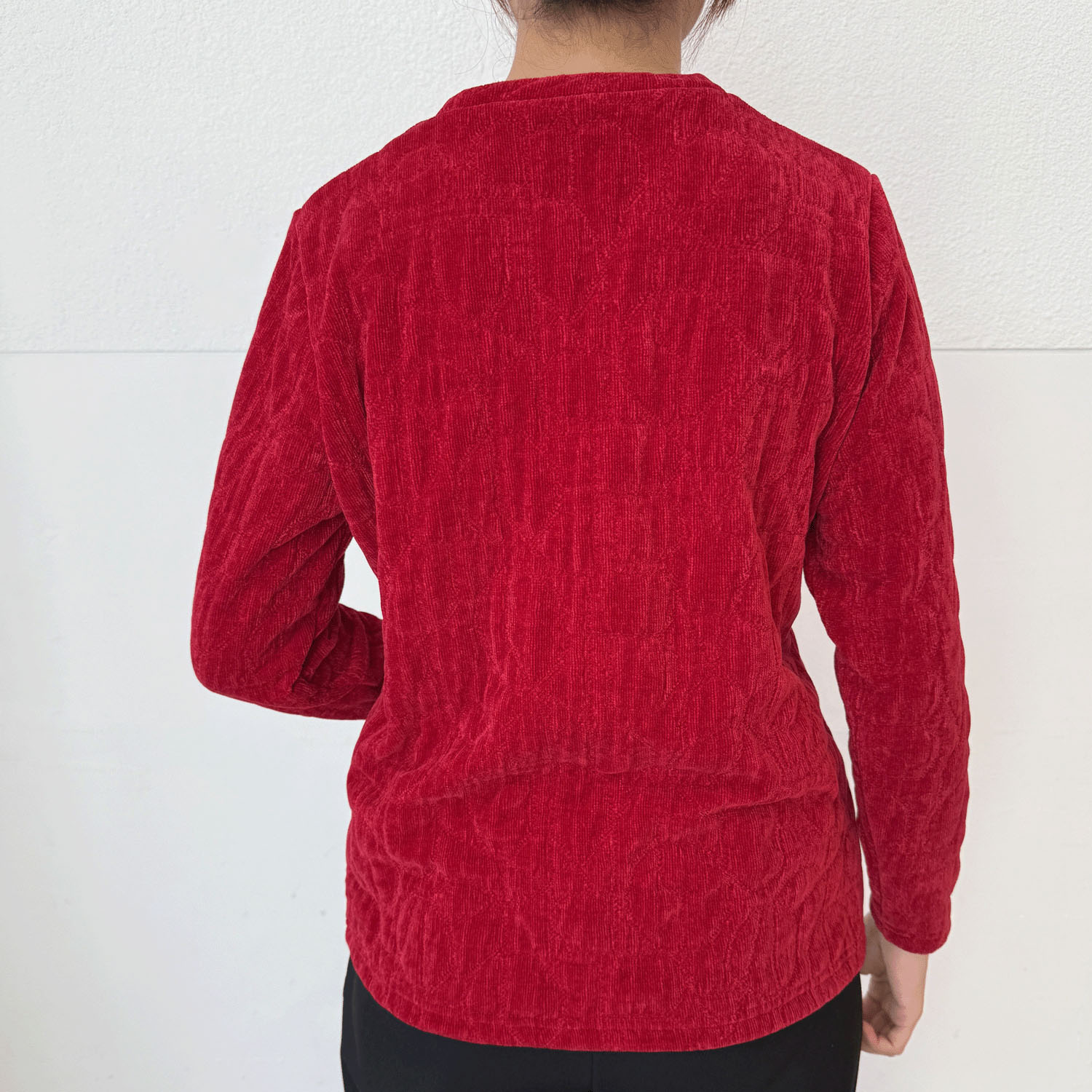 モールジャカード幾何柄プルオーバー - 画像8