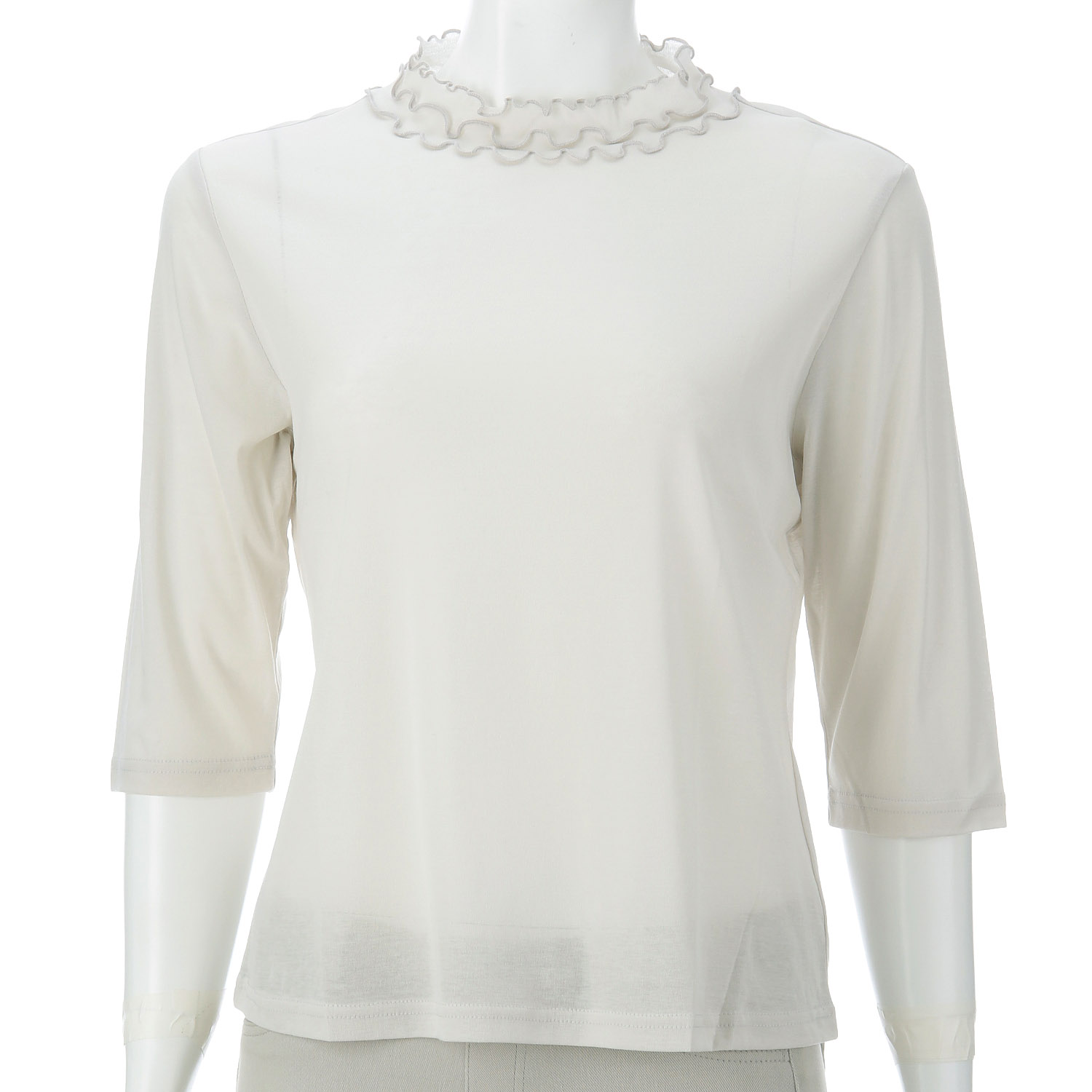 スーパーソフト三段メロウカットソー - 画像3