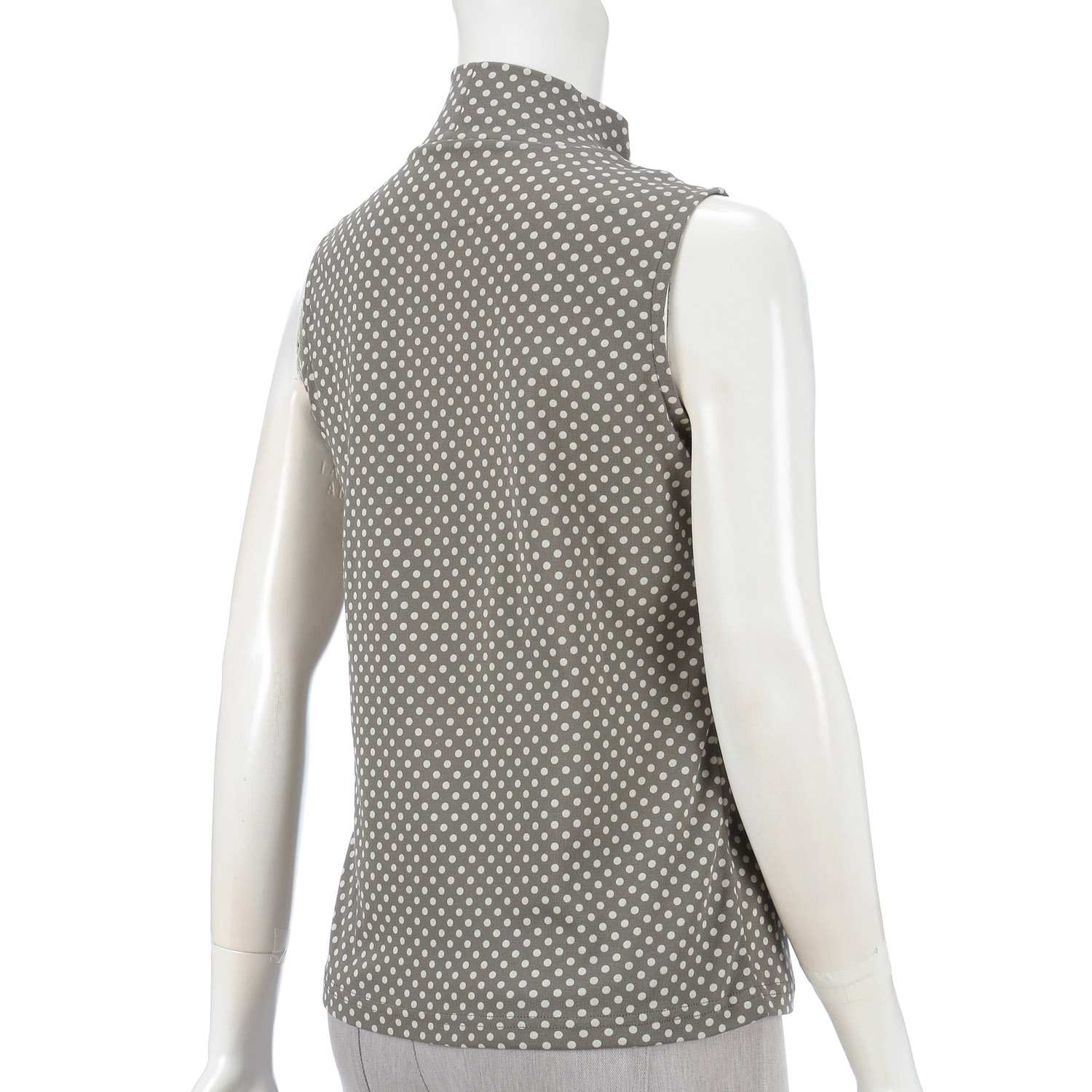 フライスドットノースリーブカットソー - 画像4