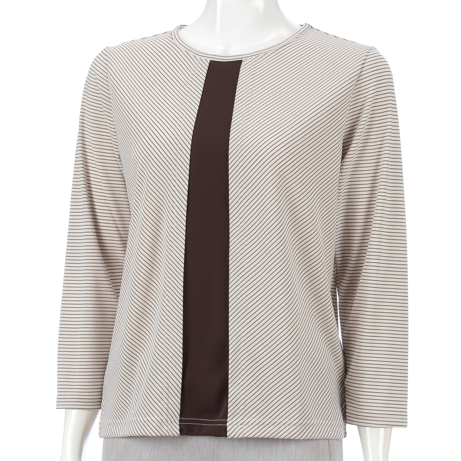 丸首切り替えプルオーバー - 画像3