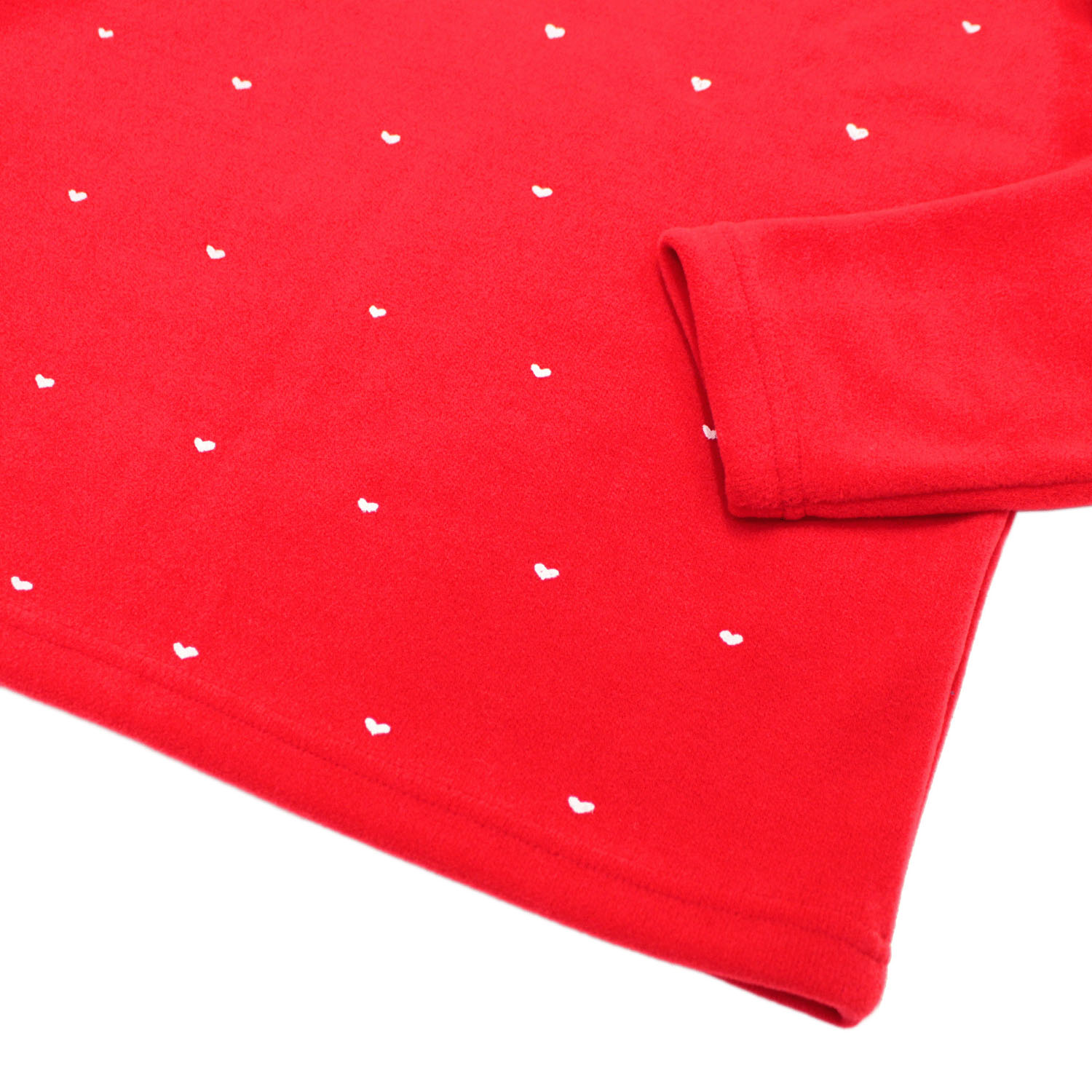 T’BIS STUDIO 起毛フレア鹿の子スムース小花柄オフタートルプルオーバー - 画像13