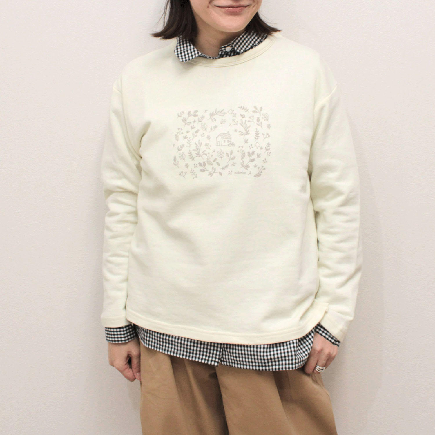 notorico My favorite things 長袖プリントカットソー