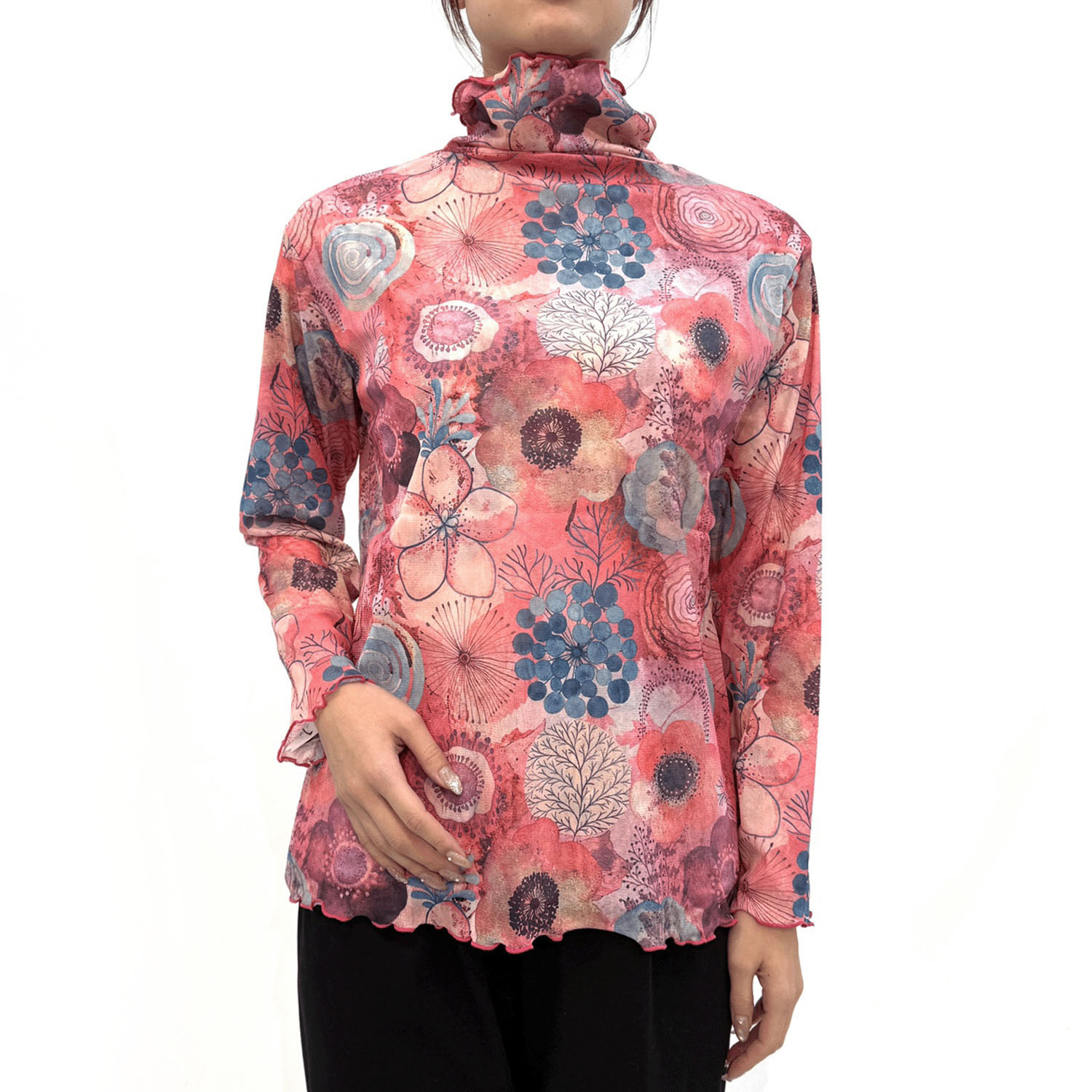 パワーネットリバーシブルプリントプルオーバー - 画像2