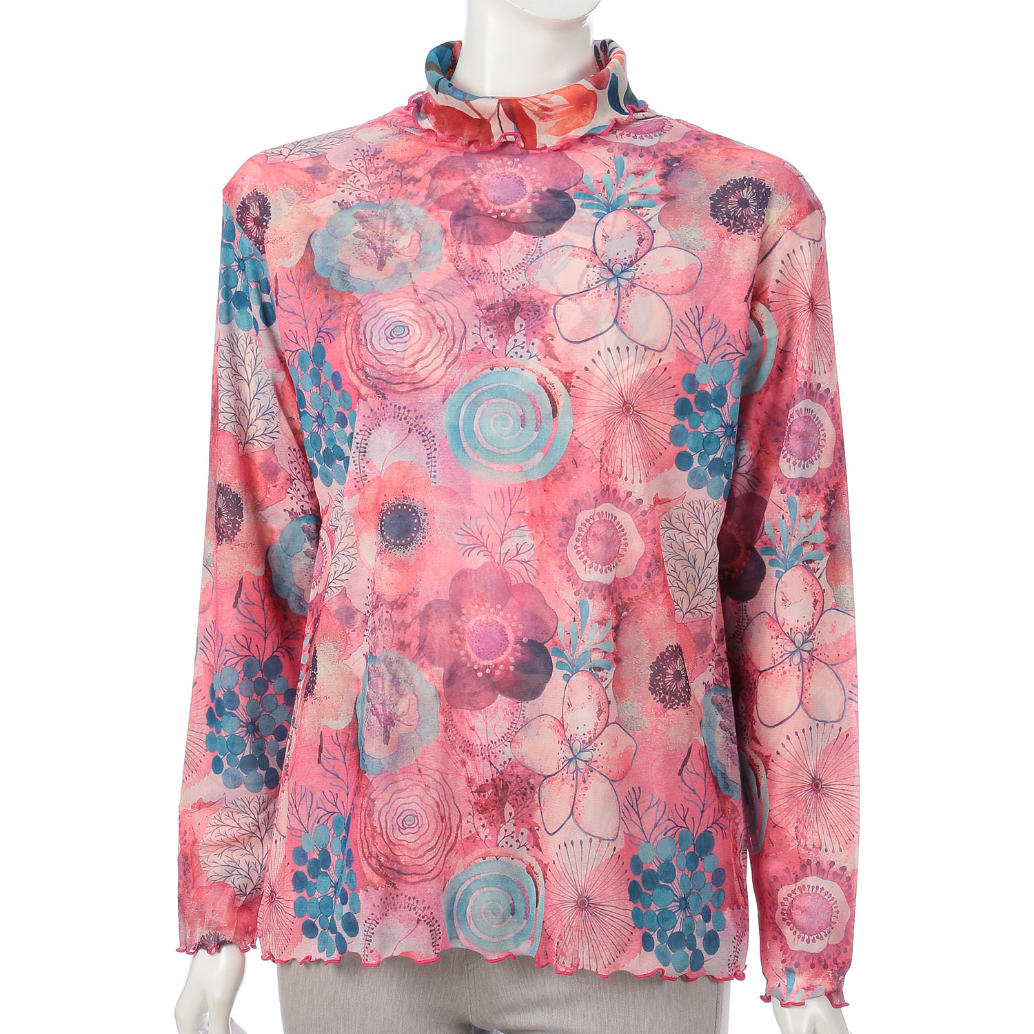 パワーネットリバーシブルプリントプルオーバー - 画像4