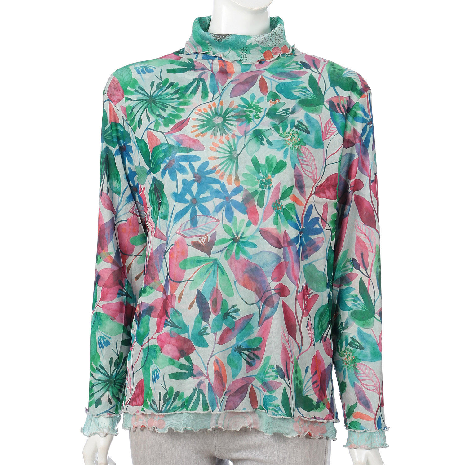 パワーネットリバーシブルプリントプルオーバー - 画像7