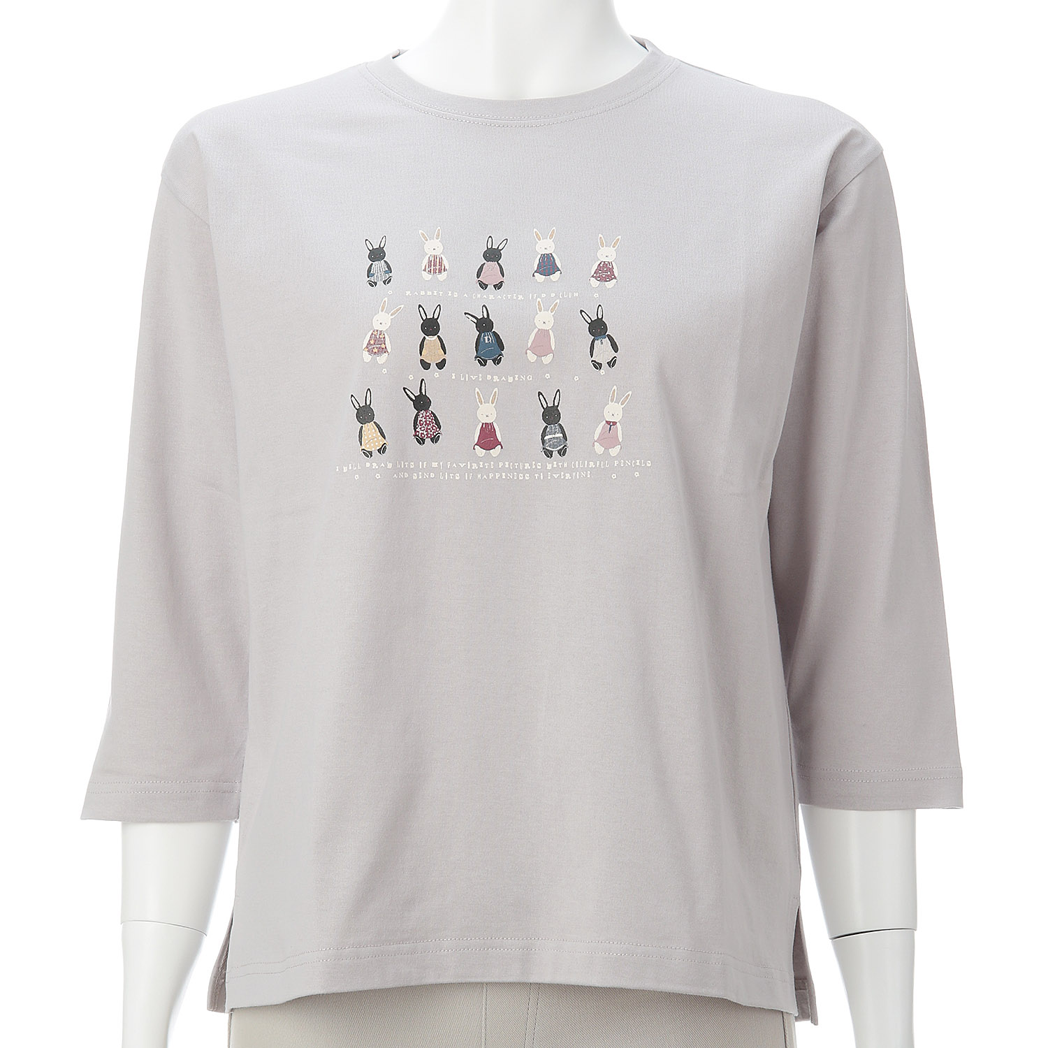 DDCLUB 7分袖T トイラビット - 画像2