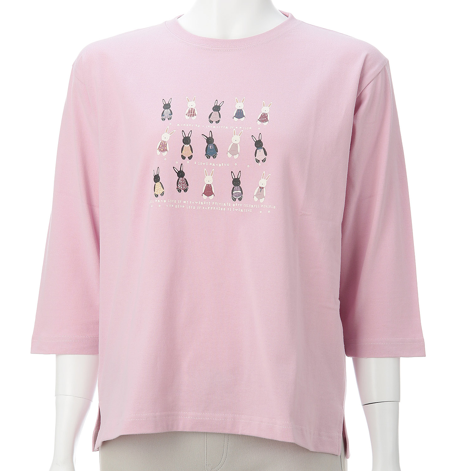 DDCLUB 7分袖T トイラビット - 画像3