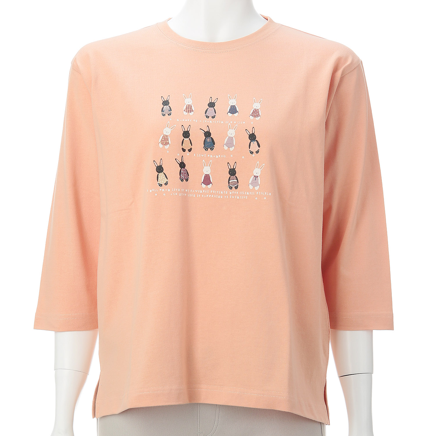 DDCLUB 7分袖T トイラビット