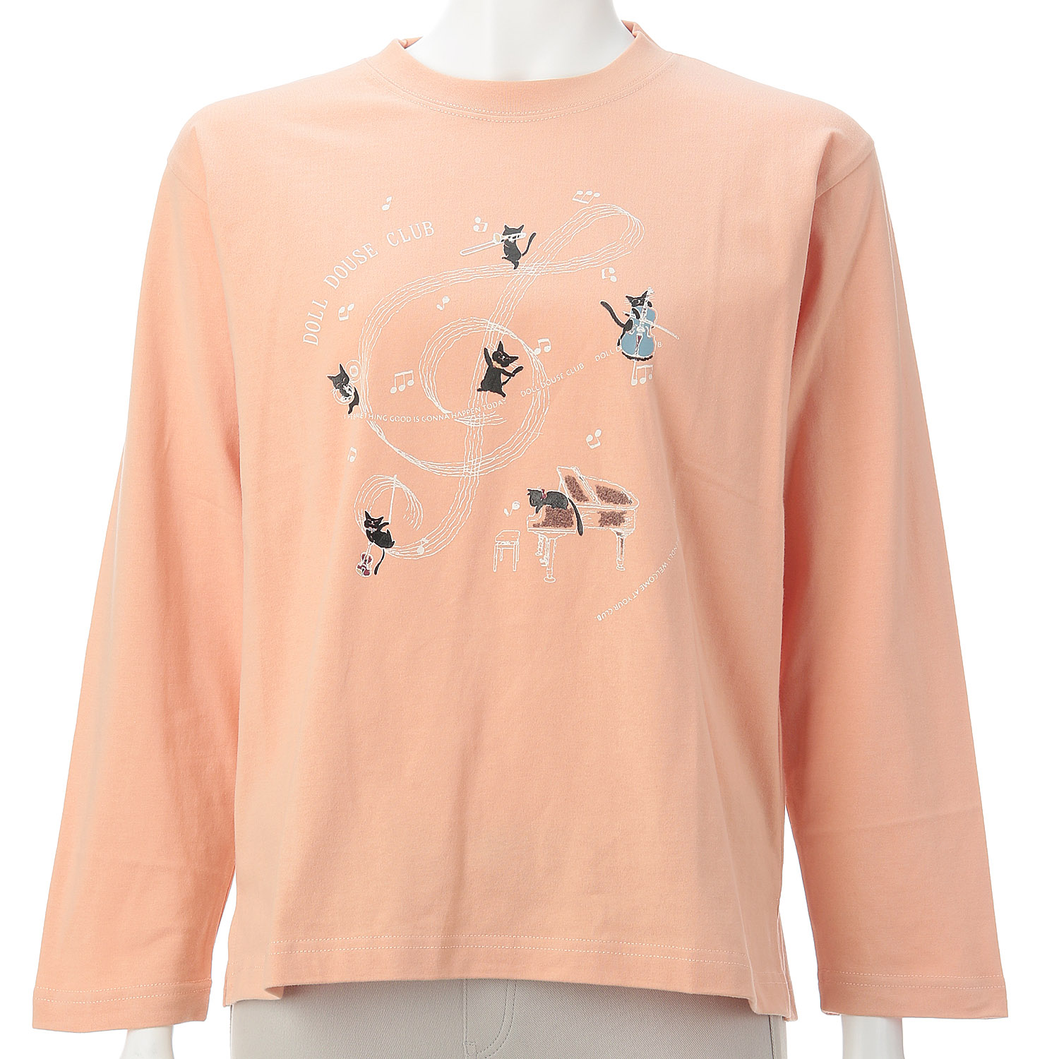 DDCLUB 長袖T ネコと音