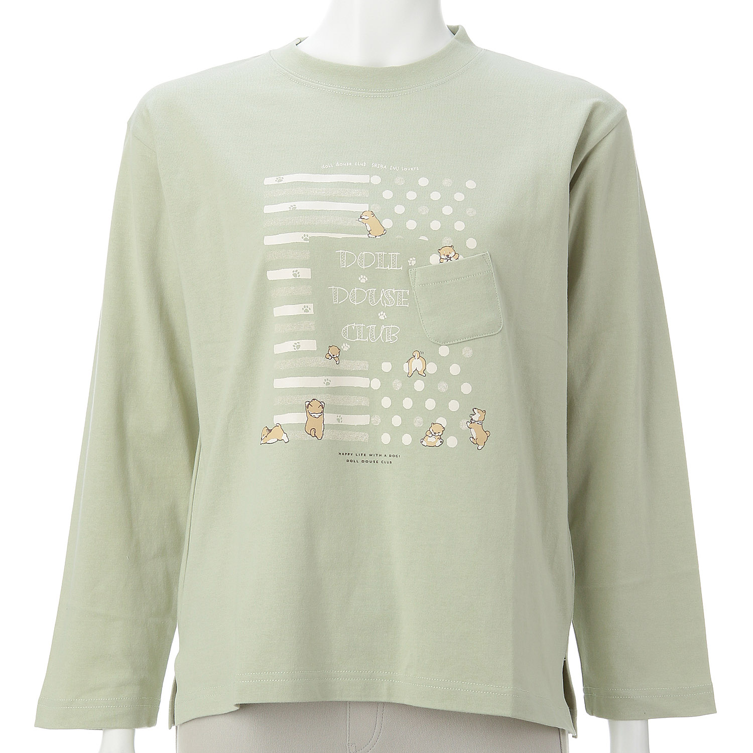 DDCLUB 長袖T しば犬