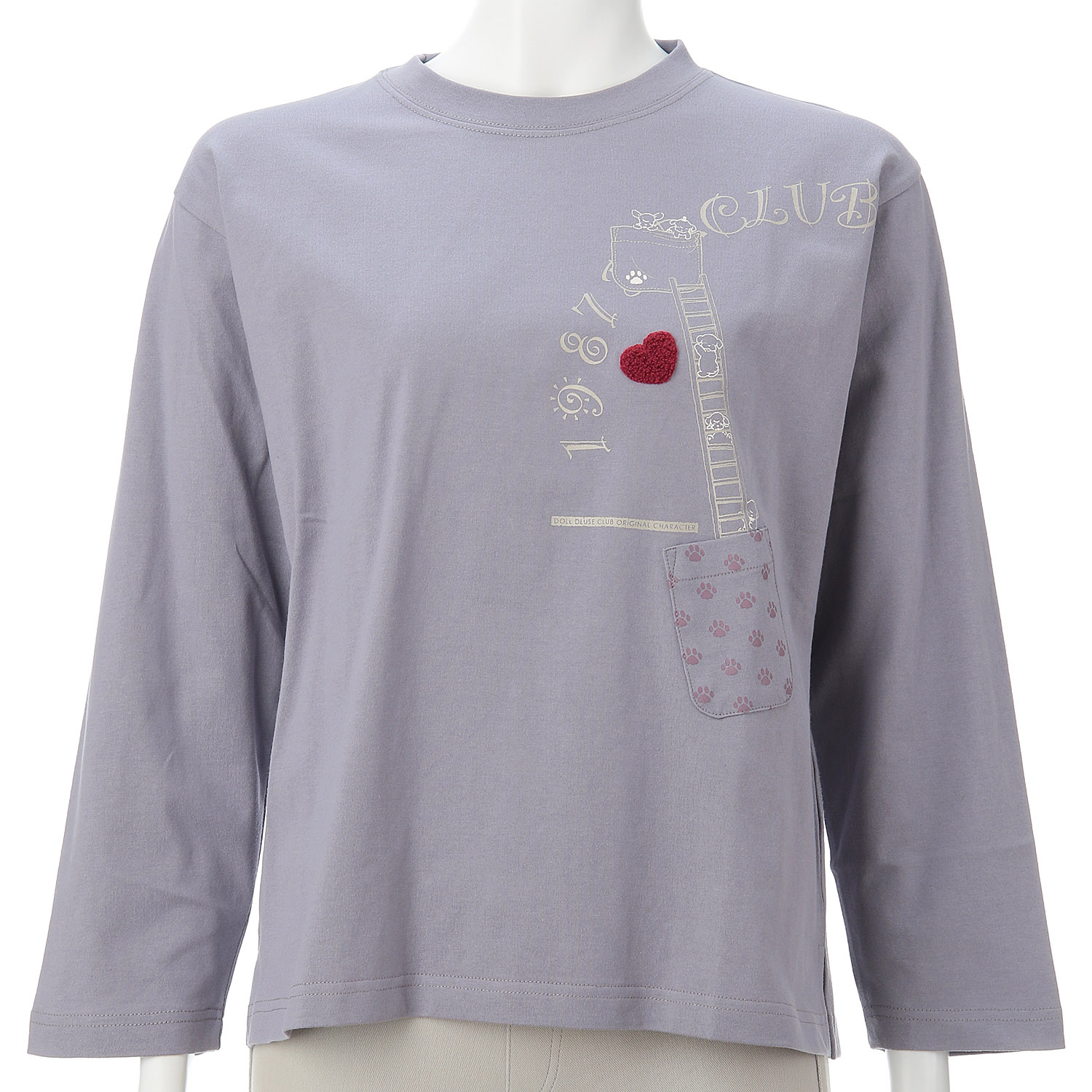 DDCLUB 長袖T プードルポケット - 画像8