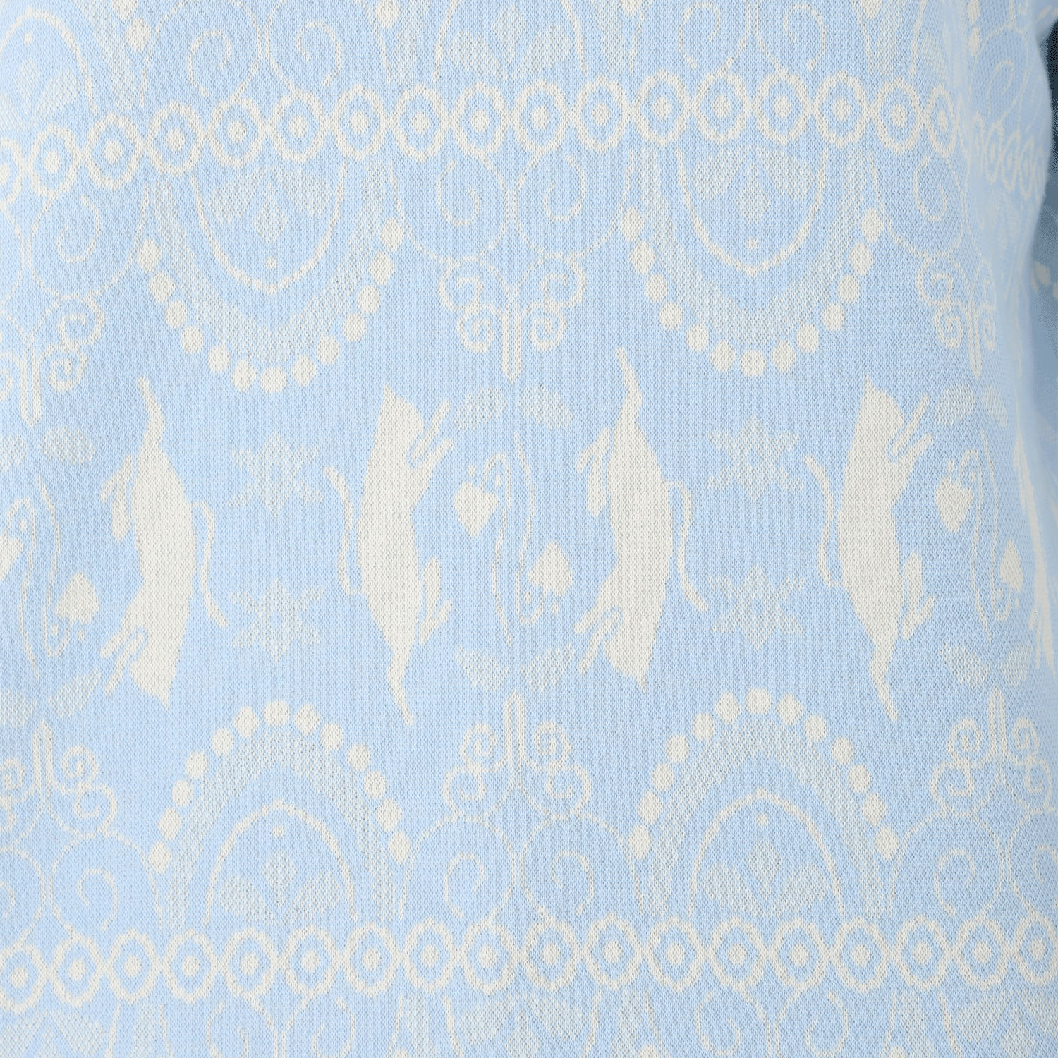 T’BIS STUDIO 長袖ネコダンス柄Wジャカードスタンドネックプルオーバー - 画像4