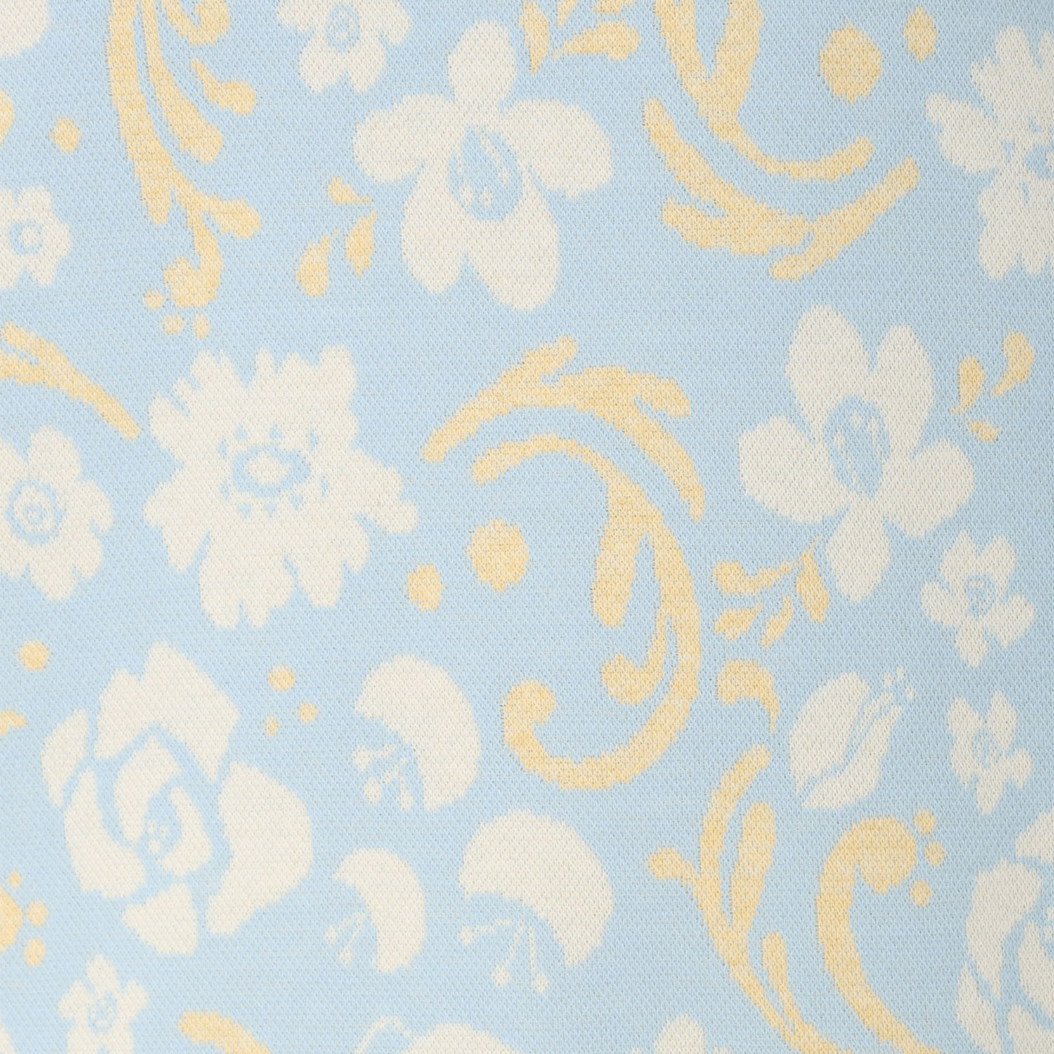 T’BIS STUDIO 長袖ブーケ柄Wジャカードタッククルーネックプルオーバー - 画像8