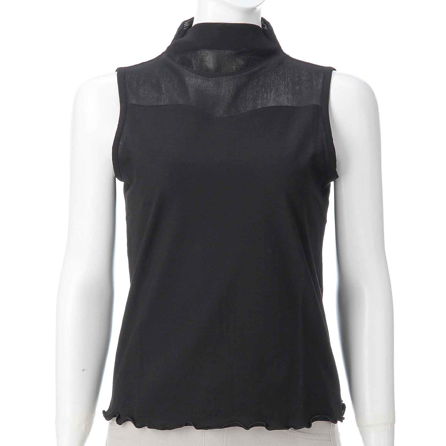 チュール切替えノースリーブ - 画像5