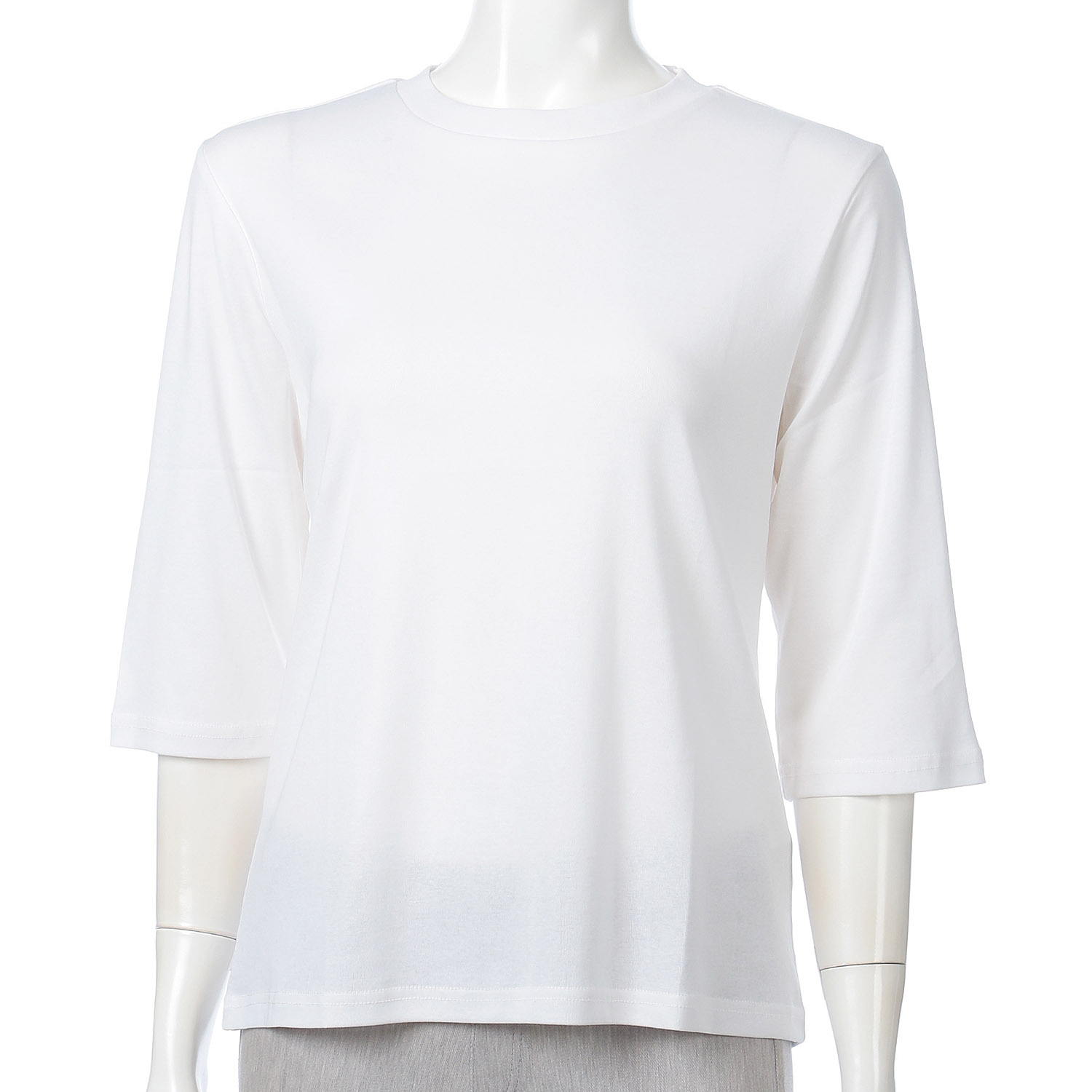 マーキュリー加工7分袖プルオーバー - 画像2