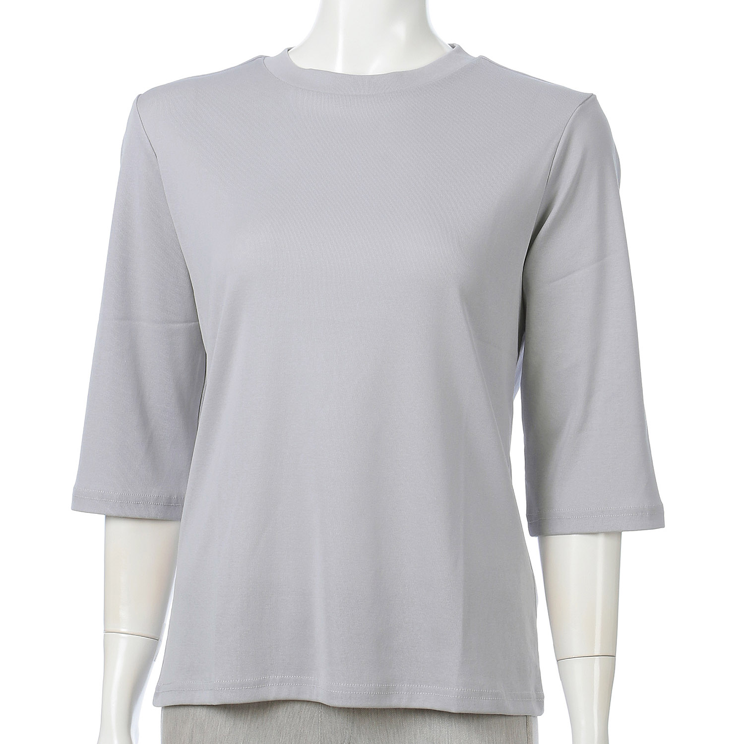 マーキュリー加工7分袖プルオーバー