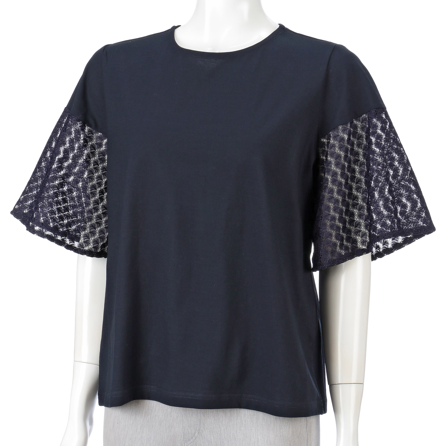 袖レースプルオーバー - 画像5