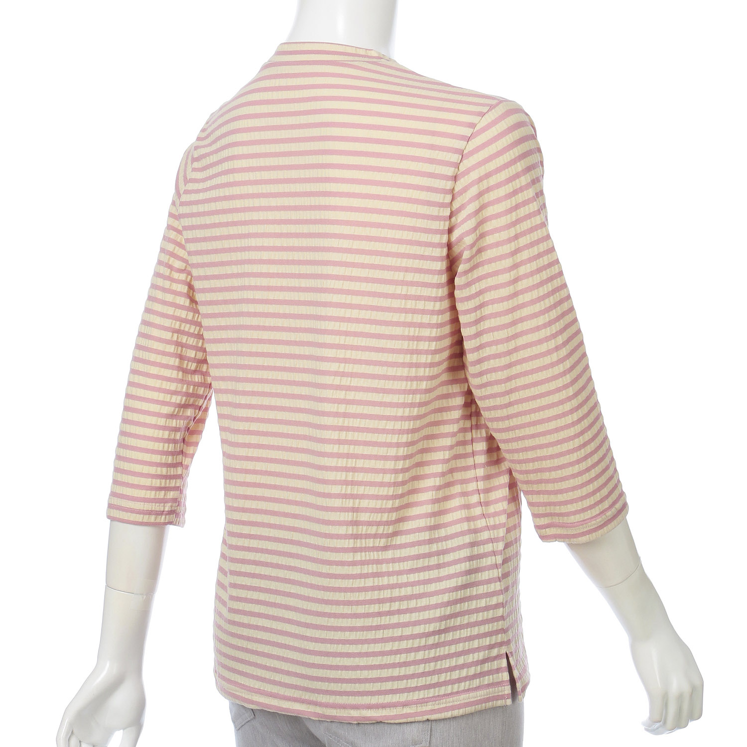 サッカーボーダー丸首七分袖カットソー - 画像5