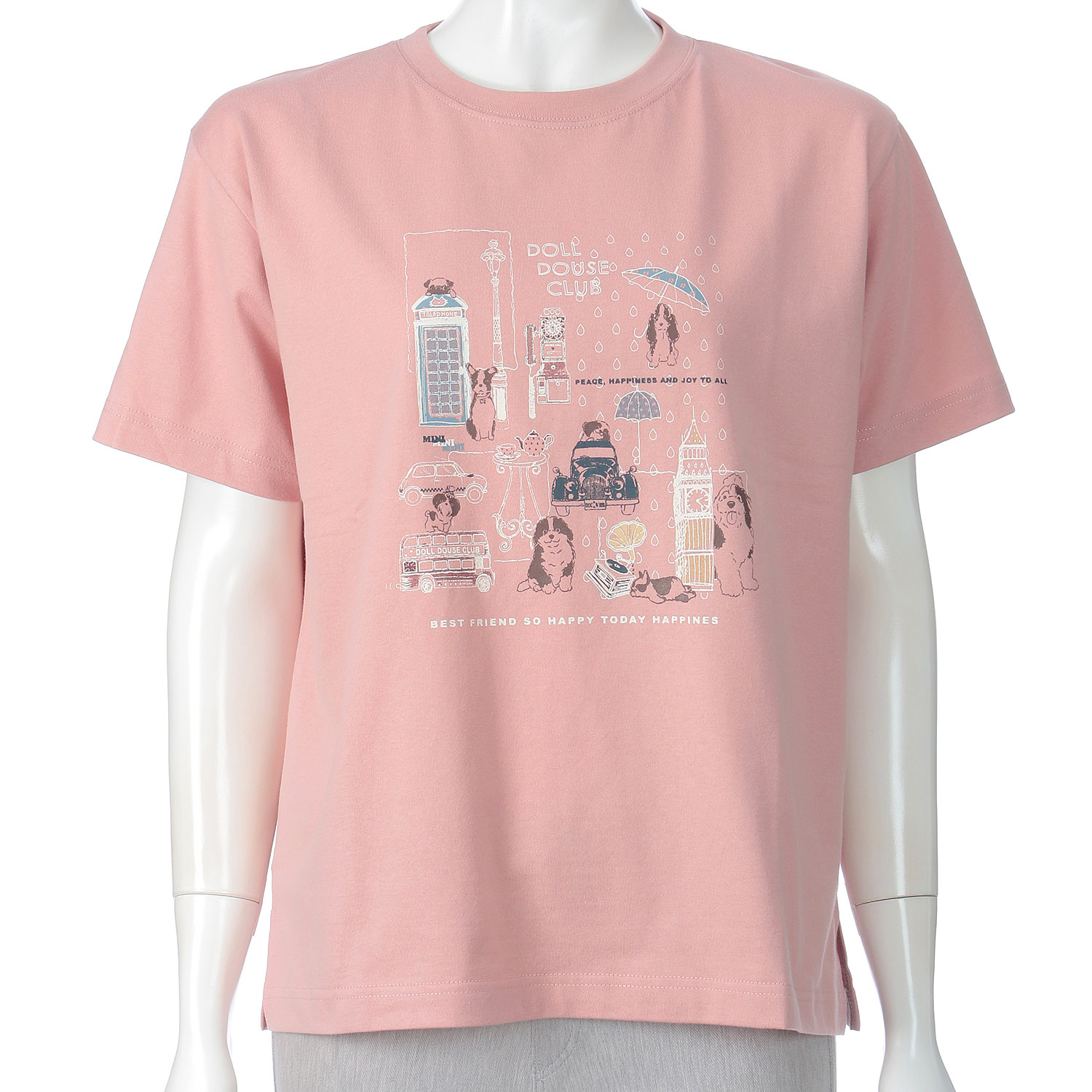 DDCLUB プリントT DOG LONDON - 画像3