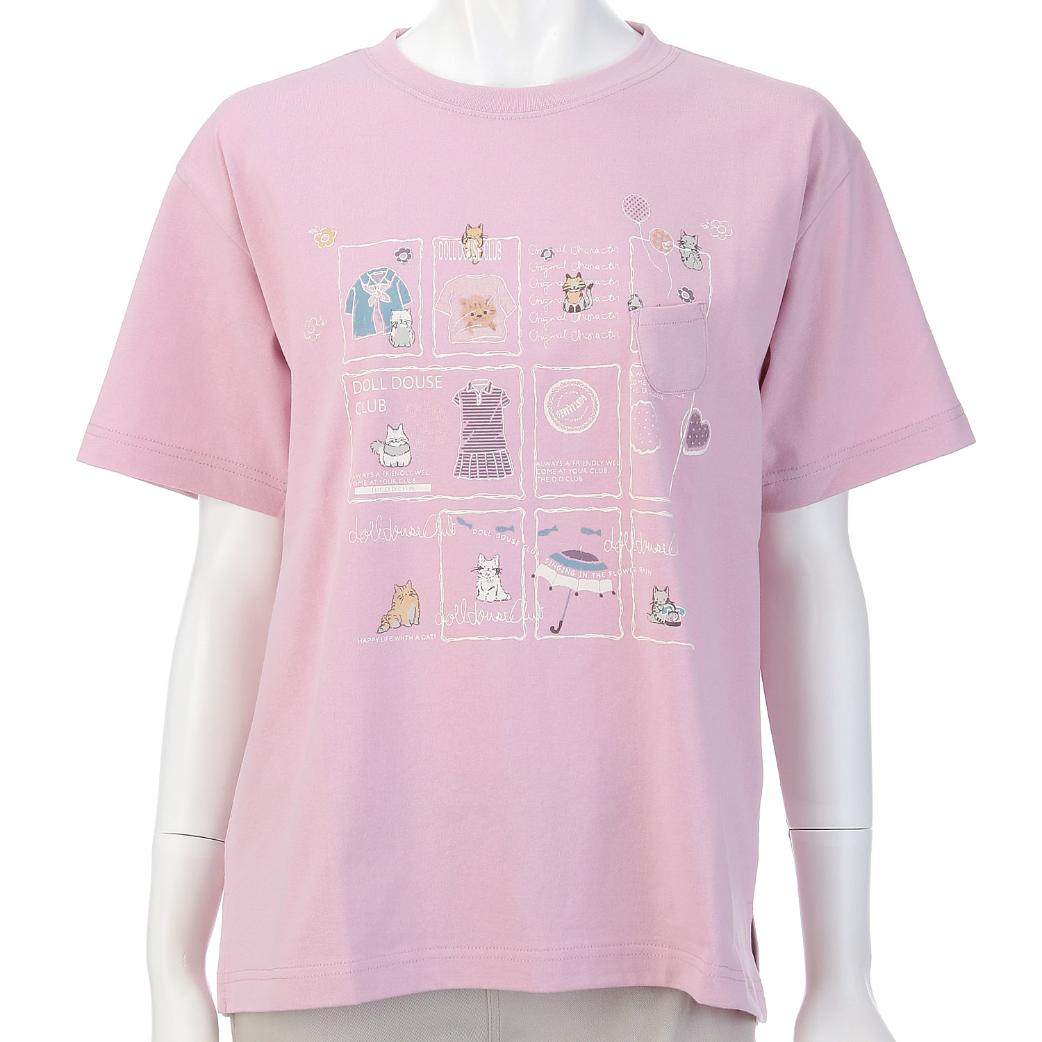 DDCLUB プリントT ネコetc． - 画像4