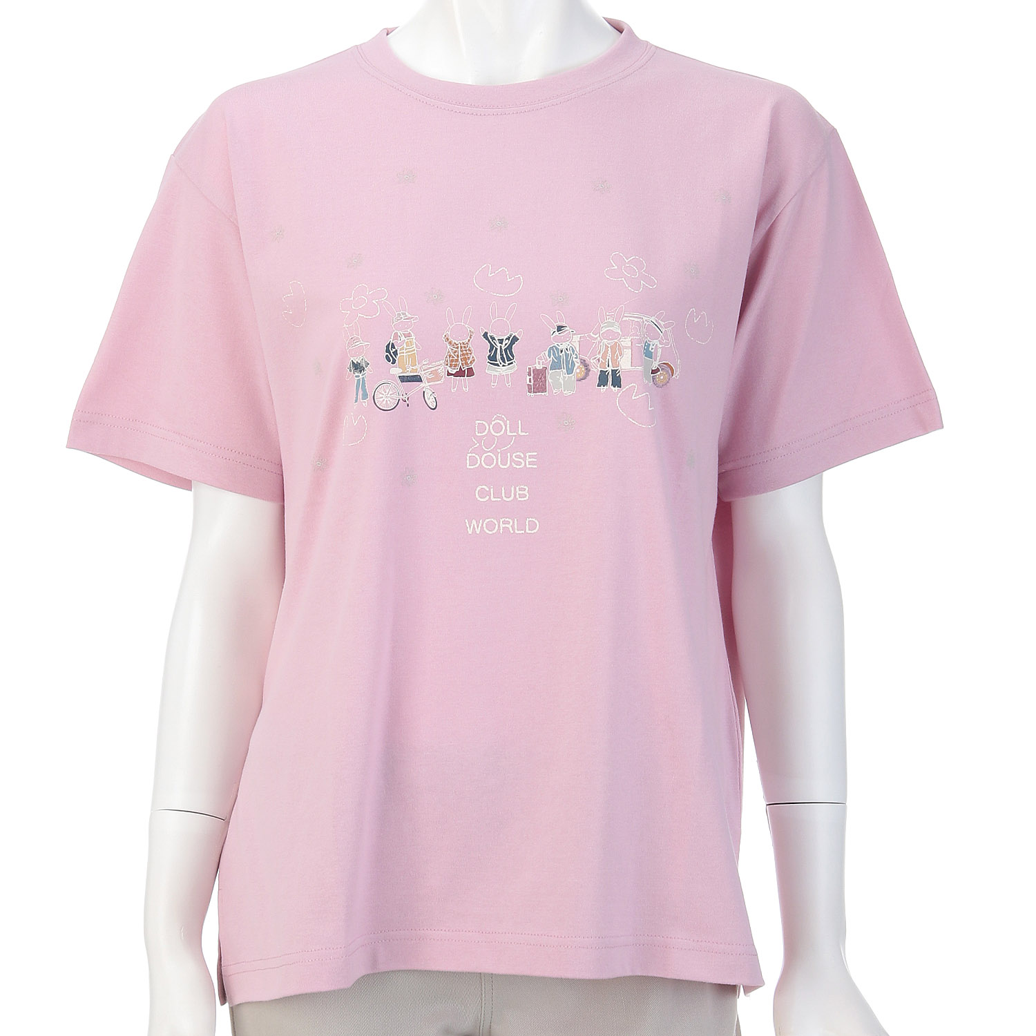 DDCLUB プリントT うさぎ - 画像4