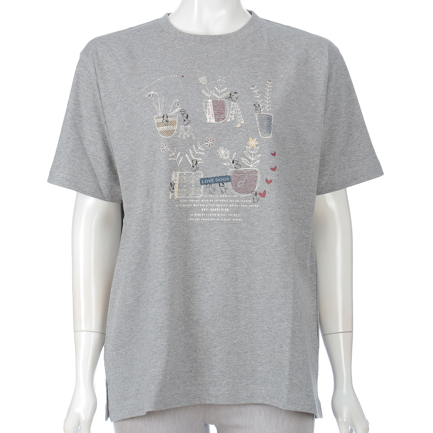 DDCLUB ロングT クレヨン犬POT - 画像2