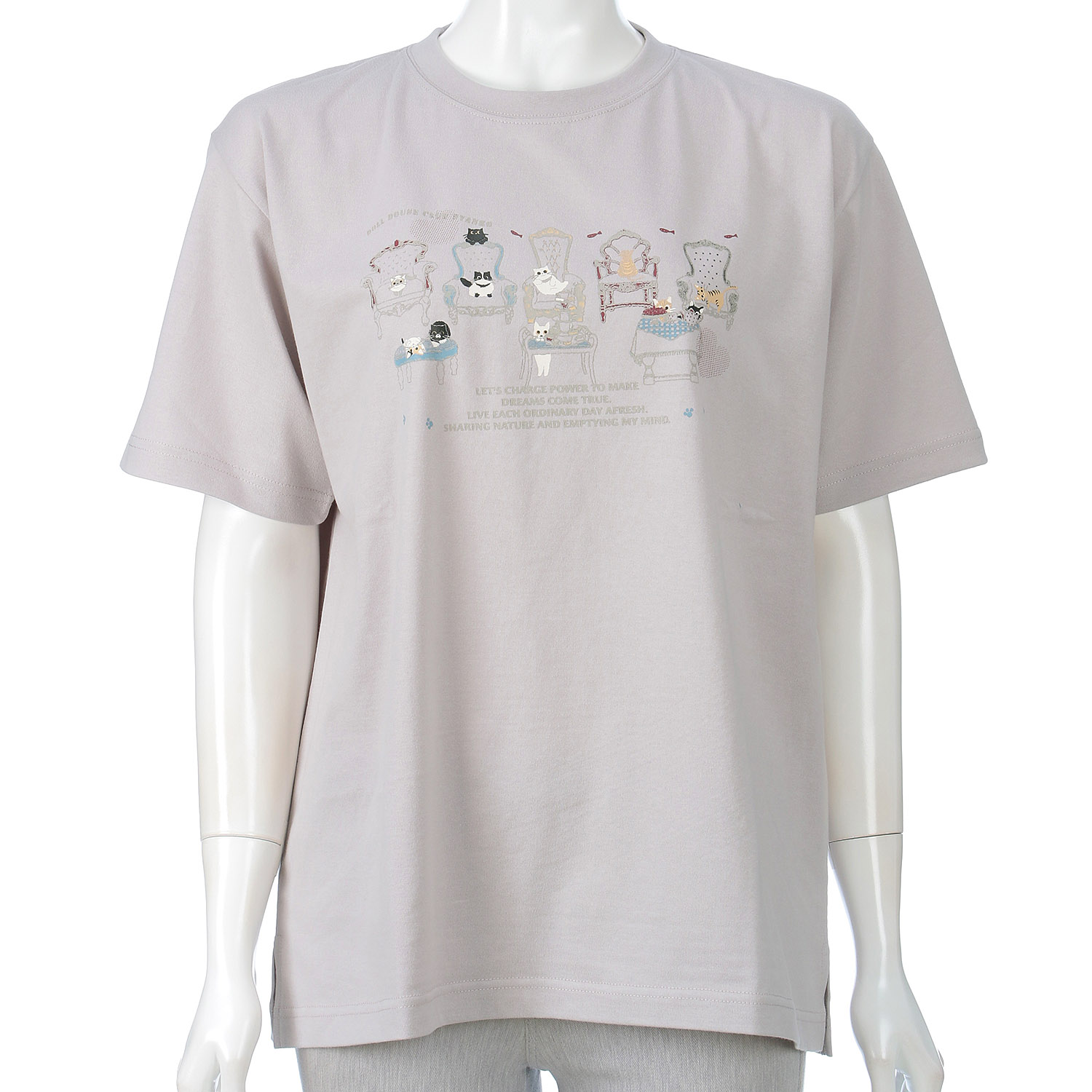 DDCLUB ロングT ネコチェア - 画像2